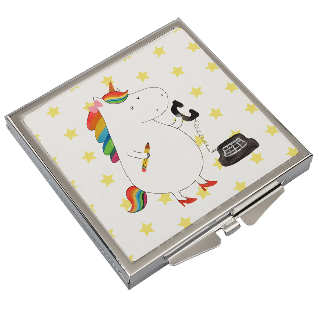Kwadratowe lusterko do torebki Jednorożec sekretarka Reise Spiegel, Handspiegel Zum Mitnehmen, Klappbarer Taschenspiegel, Kosmetikspiegel Klein, Spiegel Für Make-Up Tasche, Silber, Tragbarer Spiegel, Runder Taschenspiegel, Schminkspiegel Kompakt, Kompaktspiegel, Mini Spiegel, Vintage Kompaktspiegel, Handspiegel Mit Hülle, Taschenspiegel, Deko Handspiegel, Design Taschenspiegel, Spiegel Für Handtasche, Klappspiegel, Klappbarer Handspiegel, Quadratischer Handspiegel, Handspiegel Geschenkidee, Spiegel Für Schminktasche, Spiegel Für Unterwegs, Schminkspiegel To Go, Handspiegel Für Damen, Handtaschenspiegel, Taschen-Kosmetikspiegel, Einhörner, Einhorn, Unicorn, Einhorn Deko, Bürokraft, Sekretärin, Rechtsanwaltsgehilfin, Büro, Steuerkanzlei, Bürohilfe, Rechtsanwältin, Steuerbüro