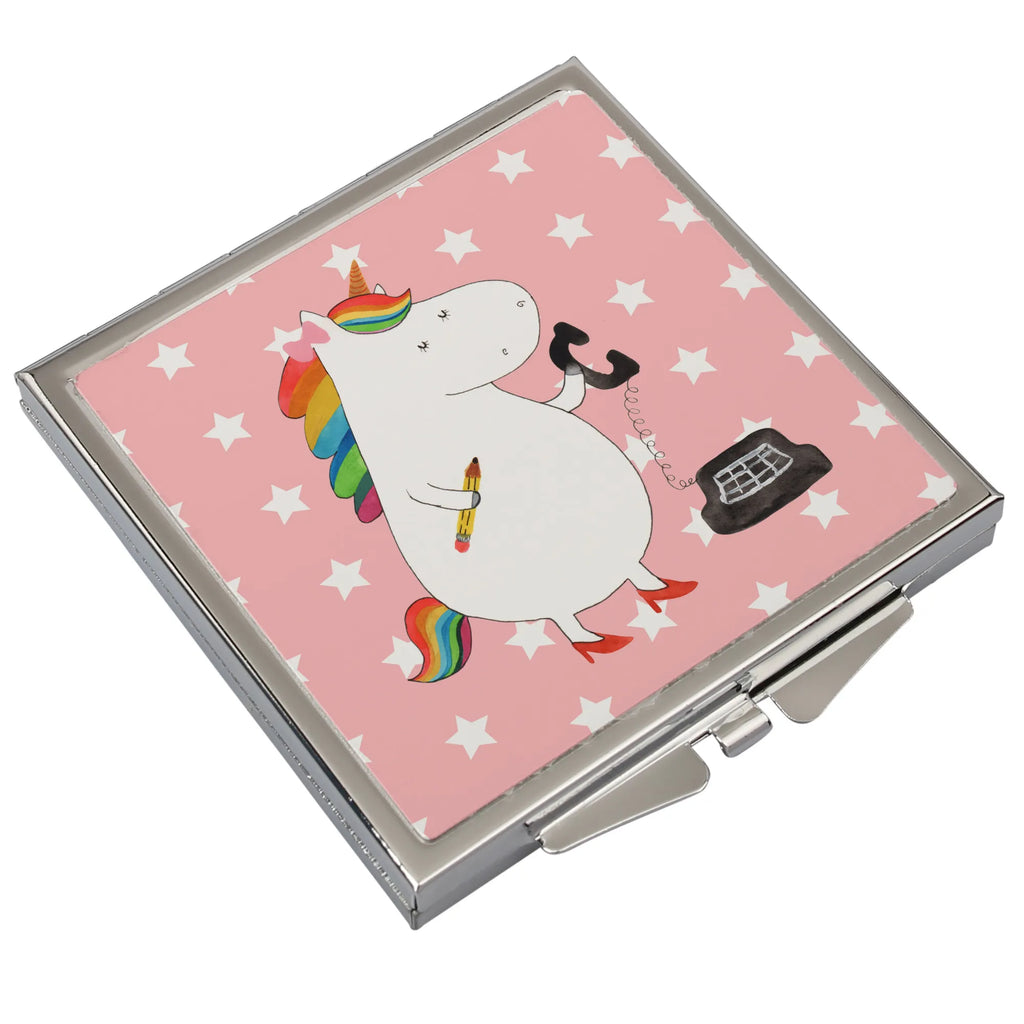 Kwadratowe lusterko do torebki Jednorożec sekretarka Reise Spiegel, Handspiegel Zum Mitnehmen, Klappbarer Taschenspiegel, Kosmetikspiegel Klein, Spiegel Für Make-Up Tasche, Silber, Tragbarer Spiegel, Runder Taschenspiegel, Schminkspiegel Kompakt, Kompaktspiegel, Mini Spiegel, Vintage Kompaktspiegel, Handspiegel Mit Hülle, Taschenspiegel, Deko Handspiegel, Design Taschenspiegel, Spiegel Für Handtasche, Klappspiegel, Klappbarer Handspiegel, Quadratischer Handspiegel, Handspiegel Geschenkidee, Spiegel Für Schminktasche, Spiegel Für Unterwegs, Schminkspiegel To Go, Handspiegel Für Damen, Handtaschenspiegel, Taschen-Kosmetikspiegel, Einhörner, Einhorn, Unicorn, Einhorn Deko, Bürokraft, Sekretärin, Rechtsanwaltsgehilfin, Büro, Steuerkanzlei, Bürohilfe, Rechtsanwältin, Steuerbüro