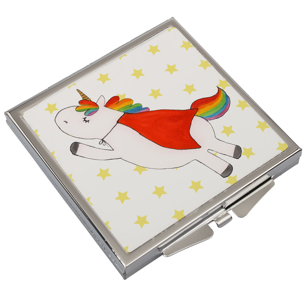 Handtaschenspiegel quadratisch Einhorn Super Taschen-Kosmetikspiegel, Spiegel Für Unterwegs, Spiegel Für Make-Up Tasche, Handspiegel Mit Hülle, Design Taschenspiegel, Klappbarer Taschenspiegel, Klappspiegel, Schminkspiegel To Go, Handtaschenspiegel, Handspiegel Für Damen, Taschenspiegel, Spiegel Für Schminktasche, Silber, Spiegel Für Handtasche, Vintage Kompaktspiegel, Klappbarer Handspiegel, Runder Taschenspiegel, Deko Handspiegel, Kompaktspiegel, Schminkspiegel Kompakt, Quadratischer Handspiegel, Kosmetikspiegel Klein, Mini Spiegel, Handspiegel Zum Mitnehmen, Reise Spiegel, Handspiegel Geschenkidee, Tragbarer Spiegel, Einhörner, Einhorn, Unicorn, Einhorn Deko, Superheld, Mädchen, Freundin, Girl, Geschenk, Held, Traummann