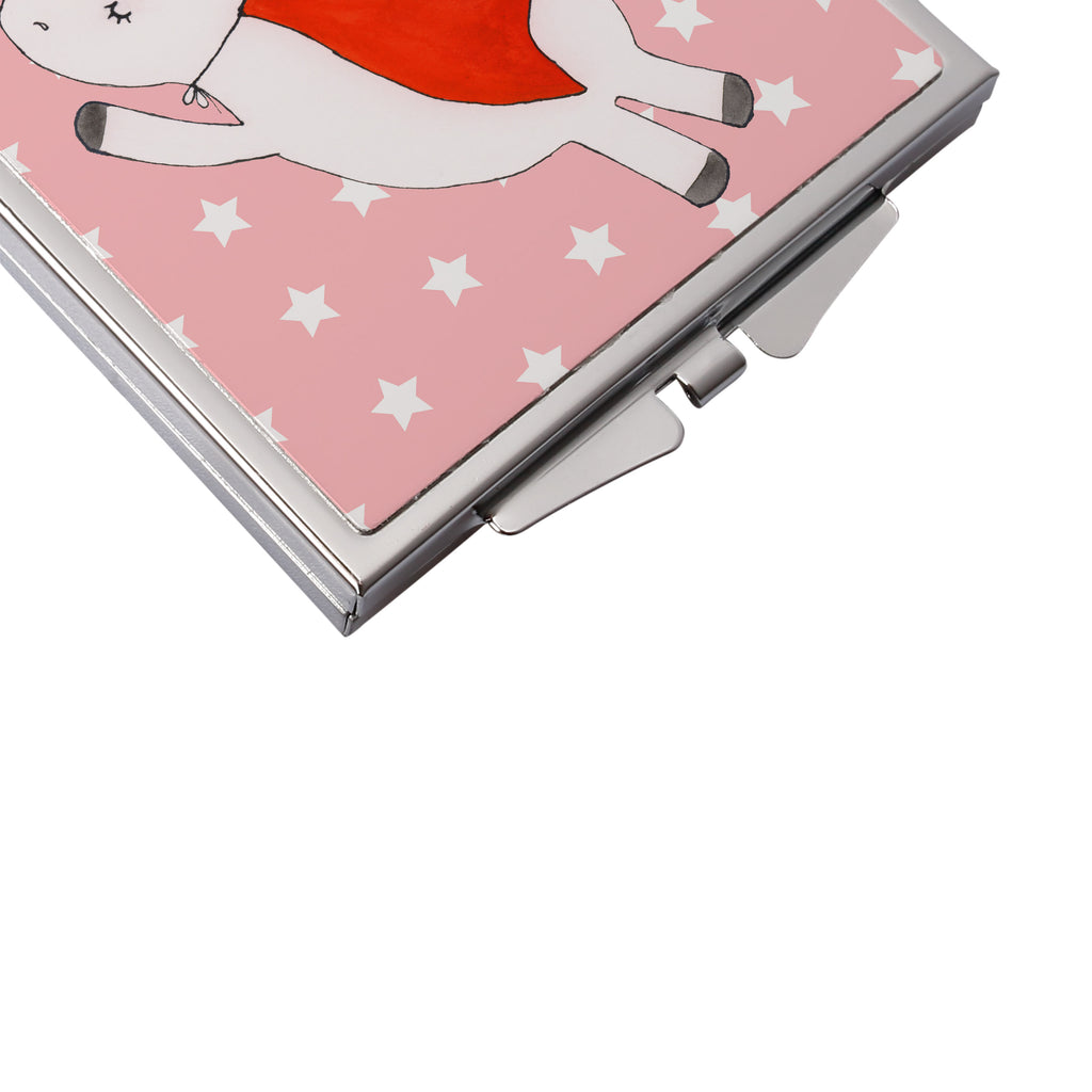 Handtaschenspiegel quadratisch Einhorn Super Taschen-Kosmetikspiegel, Spiegel Für Unterwegs, Spiegel Für Make-Up Tasche, Handspiegel Mit Hülle, Design Taschenspiegel, Klappbarer Taschenspiegel, Klappspiegel, Schminkspiegel To Go, Handtaschenspiegel, Handspiegel Für Damen, Taschenspiegel, Spiegel Für Schminktasche, Silber, Spiegel Für Handtasche, Vintage Kompaktspiegel, Klappbarer Handspiegel, Runder Taschenspiegel, Deko Handspiegel, Kompaktspiegel, Schminkspiegel Kompakt, Quadratischer Handspiegel, Kosmetikspiegel Klein, Mini Spiegel, Handspiegel Zum Mitnehmen, Reise Spiegel, Handspiegel Geschenkidee, Tragbarer Spiegel, Einhörner, Einhorn, Unicorn, Einhorn Deko, Superheld, Mädchen, Freundin, Girl, Geschenk, Held, Traummann
