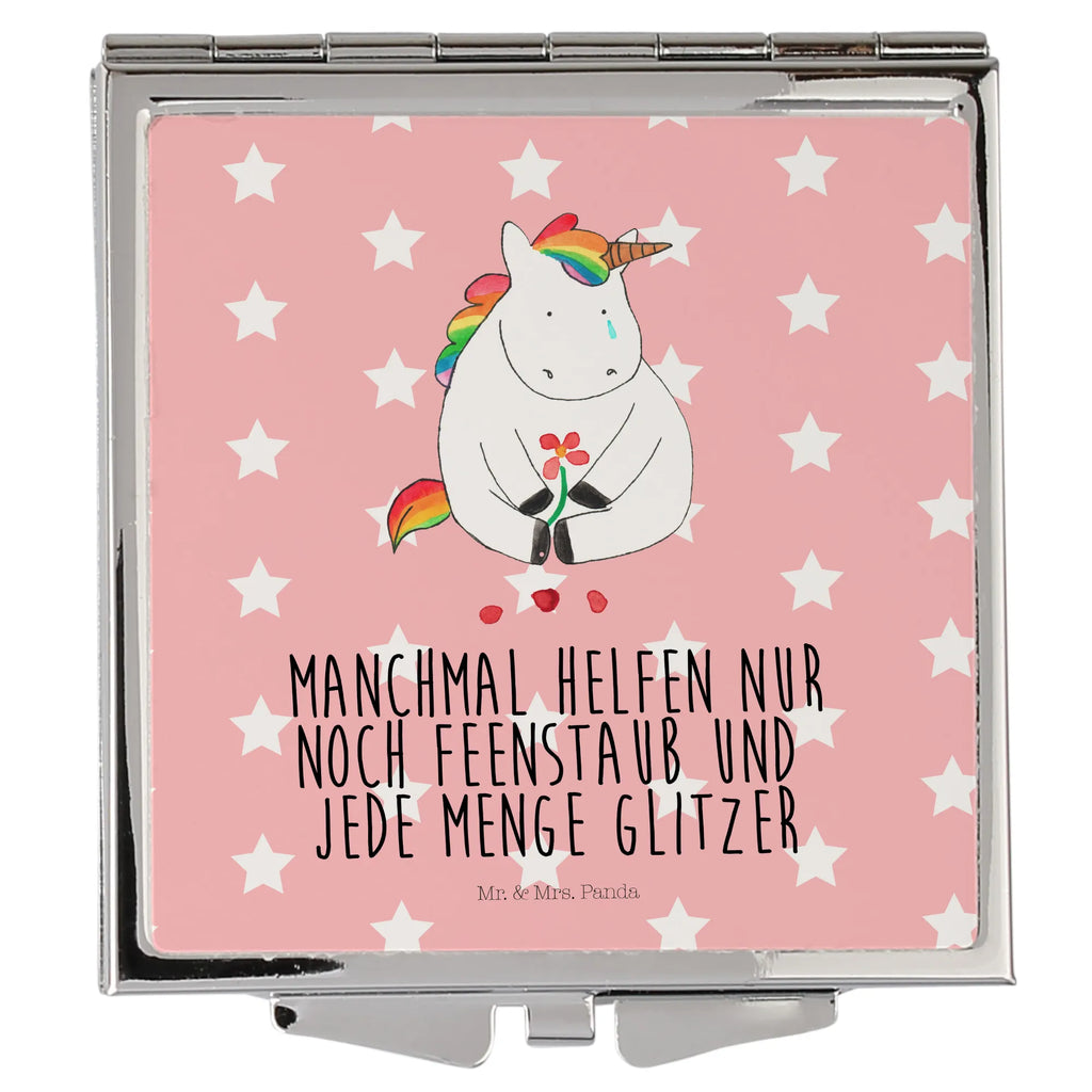 Handbag mirror unicorn Sad Handspiegel Mit Hülle, Reise Spiegel, Kosmetikspiegel Klein, Kompaktspiegel, Klappbarer Handspiegel, Spiegel Für Unterwegs, Taschen-Kosmetikspiegel, Schminkspiegel To Go, Handtaschenspiegel, Design Taschenspiegel, Klappbarer Taschenspiegel, Spiegel Für Schminktasche, Taschenspiegel, Klappspiegel, Quadratischer Handspiegel, Handspiegel Geschenkidee, Tragbarer Spiegel, Runder Taschenspiegel, Handspiegel Für Damen, Mini Spiegel, Vintage Kompaktspiegel, Deko Handspiegel, Schminkspiegel Kompakt, Spiegel Für Handtasche, Spiegel Für Make-Up Tasche, Handspiegel Zum Mitnehmen, Einhorn, Einhörner, Einhorn Deko, Unicorn, Glitzer, Liebe, Freunde, Trauer, Trösten. Freundschaft, Blume, Grußkarte