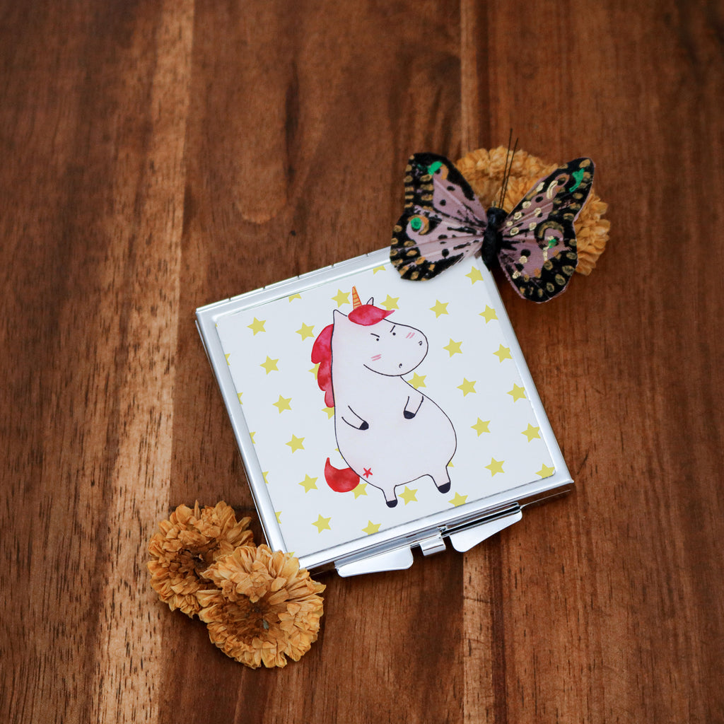 Kwadratowe lusterko do torebki Jednorożec gniew Klappbarer Handspiegel, Handspiegel Für Damen, Klappbarer Taschenspiegel, Kosmetikspiegel Klein, Klappspiegel, Deko Handspiegel, Spiegel Für Schminktasche, Handspiegel Zum Mitnehmen, Handtaschenspiegel, Vintage Kompaktspiegel, Schminkspiegel To Go, Mini Spiegel, Taschenspiegel, Quadratischer Handspiegel, Schminkspiegel Kompakt, Spiegel Für Make-Up Tasche, Kompaktspiegel, Design Taschenspiegel, Handspiegel Mit Hülle, Spiegel Für Handtasche, Runder Taschenspiegel, Tragbarer Spiegel, Reise Spiegel, Spiegel Für Unterwegs, Taschen-Kosmetikspiegel, Handspiegel Geschenkidee, Einhorn, Einhörner, Einhorn Deko, Unicorn, Spaß, Realität, dumme Fragen, lustig, Arbeit, wütend, nein, Ansage, lustlos, Büro, Geschenk