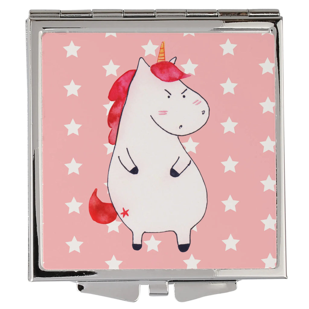 Kwadratowe lusterko do torebki Jednorożec gniew Klappbarer Handspiegel, Handspiegel Für Damen, Klappbarer Taschenspiegel, Kosmetikspiegel Klein, Klappspiegel, Deko Handspiegel, Spiegel Für Schminktasche, Handspiegel Zum Mitnehmen, Handtaschenspiegel, Vintage Kompaktspiegel, Schminkspiegel To Go, Mini Spiegel, Taschenspiegel, Quadratischer Handspiegel, Schminkspiegel Kompakt, Spiegel Für Make-Up Tasche, Kompaktspiegel, Design Taschenspiegel, Handspiegel Mit Hülle, Spiegel Für Handtasche, Runder Taschenspiegel, Tragbarer Spiegel, Reise Spiegel, Spiegel Für Unterwegs, Taschen-Kosmetikspiegel, Handspiegel Geschenkidee, Einhorn, Einhörner, Einhorn Deko, Unicorn, Spaß, Realität, dumme Fragen, lustig, Arbeit, wütend, nein, Ansage, lustlos, Büro, Geschenk