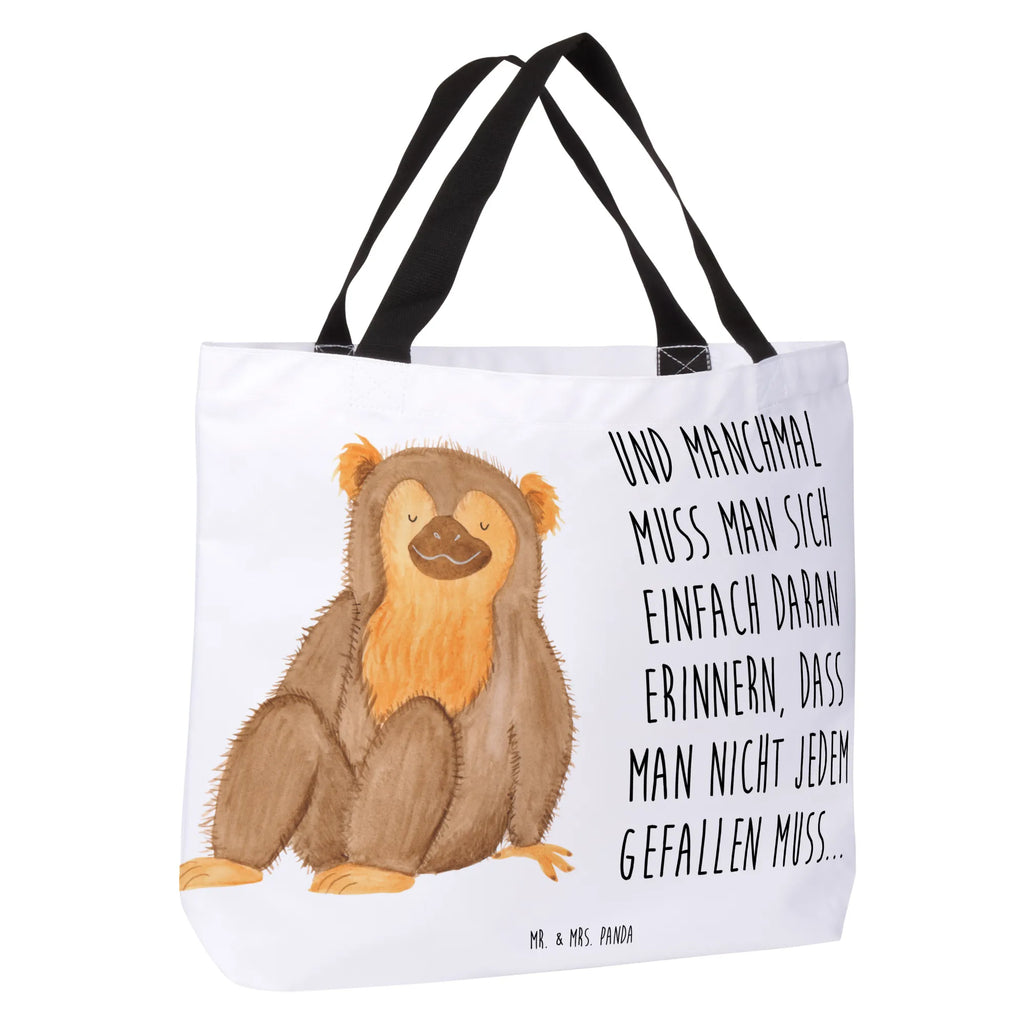 Shopper Affe Strandtasche, Schulbeutel, Freizeittasche, Alltagstasche, XL, Schultasche, Tüte, Schultertasche, Stofftasche, Shopper, Beutel, Einkaufsbeutel, Tragebeutel, Ausflug, Einkaufstasche, XXL Tasche, Afrika, Wildtiere, Selbstachtung, Äffchen, Selbstbewusstsein, Motivation, Affen, Liebe, Affe, Selfcare, Selbstliebe, Respekt