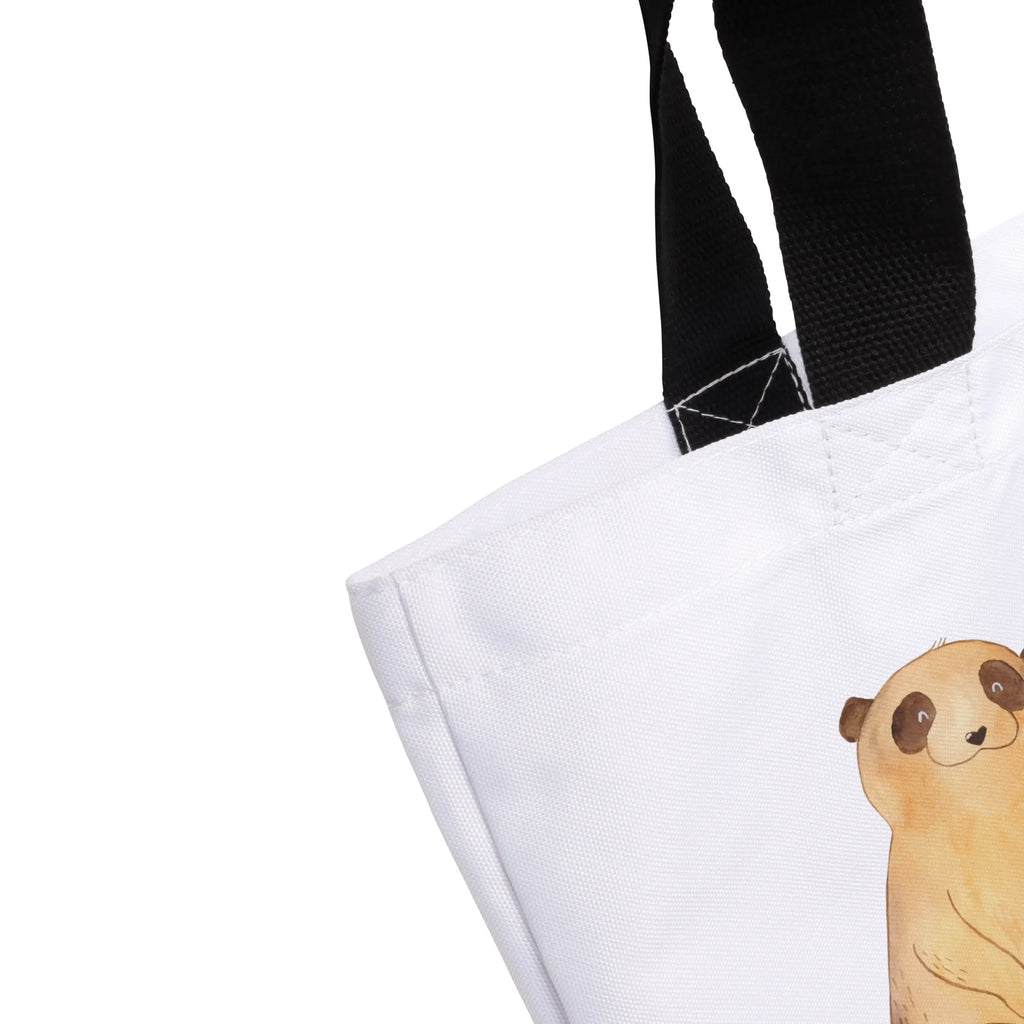 Shopper Meerkat Beutel, Shopper, Schultasche, Strandtasche, Freizeittasche, Einkaufsbeutel, Alltagstasche, Tasche, Schulbeutel, Tragebeutel, Einkaufstasche, Afrika, Wildtiere, Spruch, Weltreise, Reisen, Erdmännchen, Traveling, Roadtrip, Afrikareise