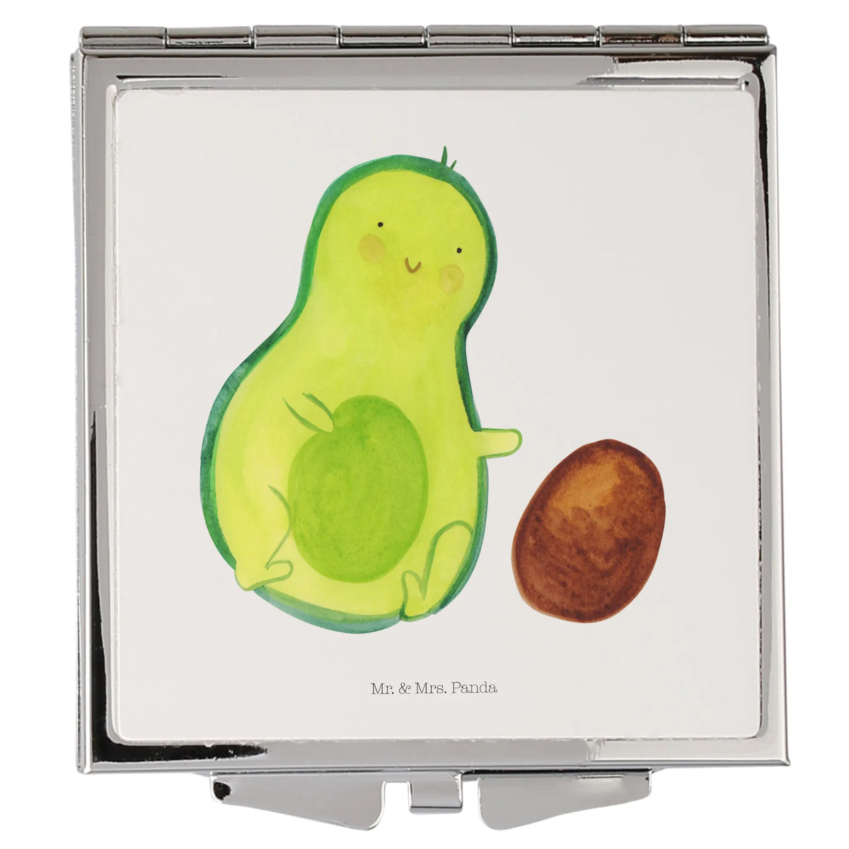 Handbag mirror avocado core rolls