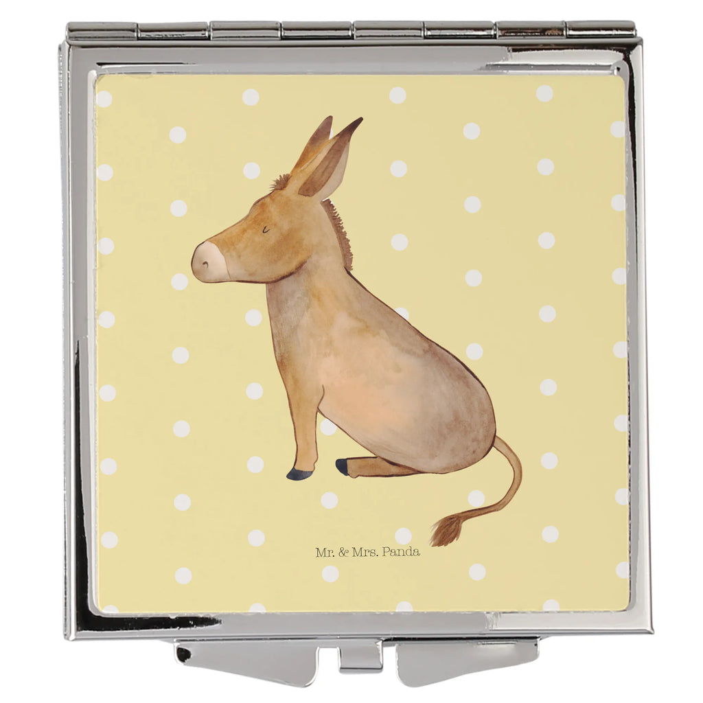 Kwadratowe lusterko do torebki Osioł Schminkspiegel To Go, Vintage Kompaktspiegel, Handtaschenspiegel, Handspiegel Geschenkidee, Deko Handspiegel, Spiegel Für Schminktasche, Spiegel Für Unterwegs, Spiegel Für Handtasche, Design Taschenspiegel, Klappspiegel, Handspiegel Zum Mitnehmen, Handspiegel Mit Hülle, Klappbarer Handspiegel, Taschenspiegel, Kosmetikspiegel Klein, Spiegel Für Make-Up Tasche, Runder Taschenspiegel, Kompaktspiegel, Schminkspiegel Kompakt, Klappbarer Taschenspiegel, Taschen-Kosmetikspiegel, Handspiegel Für Damen, Mini Spiegel, Reise Spiegel, Quadratischer Handspiegel, Tragbarer Spiegel, Tiermotive, Gute Laune, lustige Sprüche, Tiere, zuversicht, Ziel, Esel, Lebensmut, erfolg, Lebensglück, Lebensziel, tapferkeit, Weisheit, Mut, positive gedanken