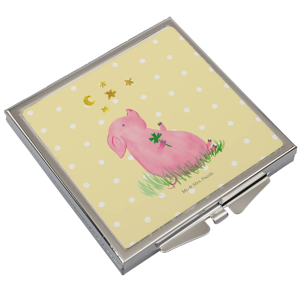 Handbag mirror Pig Luck Klappbarer Handspiegel, Spiegel Für Schminktasche, Handspiegel Mit Hülle, Quadratischer Handspiegel, Design Taschenspiegel, Spiegel Für Unterwegs, Handspiegel Geschenkidee, Runder Taschenspiegel, Taschenspiegel, Klappbarer Taschenspiegel, Mini Spiegel, Handspiegel Zum Mitnehmen, Handtaschenspiegel, Kosmetikspiegel Klein, Reise Spiegel, Schminkspiegel To Go, Schminkspiegel Kompakt, Deko Handspiegel, Vintage Kompaktspiegel, Kompaktspiegel, Spiegel Für Make-Up Tasche, Taschen-Kosmetikspiegel, Klappspiegel, Tragbarer Spiegel, Handspiegel Für Damen, Spiegel Für Handtasche, Tiermotive, Gute Laune, lustige Sprüche, Tiere, Sterne, Motivation, Glücksschwein. Glück, Glücksbringer, Schweinchen, Schwein, Träume, Ziele, Sernchen