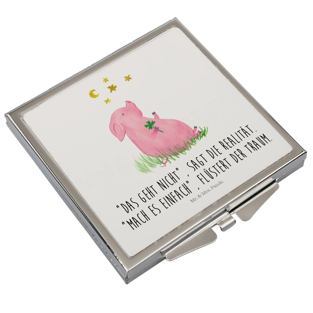Handbag mirror Pig Luck Klappbarer Handspiegel, Spiegel Für Schminktasche, Handspiegel Mit Hülle, Quadratischer Handspiegel, Design Taschenspiegel, Spiegel Für Unterwegs, Handspiegel Geschenkidee, Runder Taschenspiegel, Taschenspiegel, Klappbarer Taschenspiegel, Mini Spiegel, Handspiegel Zum Mitnehmen, Handtaschenspiegel, Kosmetikspiegel Klein, Reise Spiegel, Schminkspiegel To Go, Schminkspiegel Kompakt, Deko Handspiegel, Vintage Kompaktspiegel, Kompaktspiegel, Spiegel Für Make-Up Tasche, Taschen-Kosmetikspiegel, Klappspiegel, Tragbarer Spiegel, Handspiegel Für Damen, Spiegel Für Handtasche, Tiermotive, Gute Laune, lustige Sprüche, Tiere, Sterne, Motivation, Glücksschwein. Glück, Glücksbringer, Schweinchen, Schwein, Träume, Ziele, Sernchen