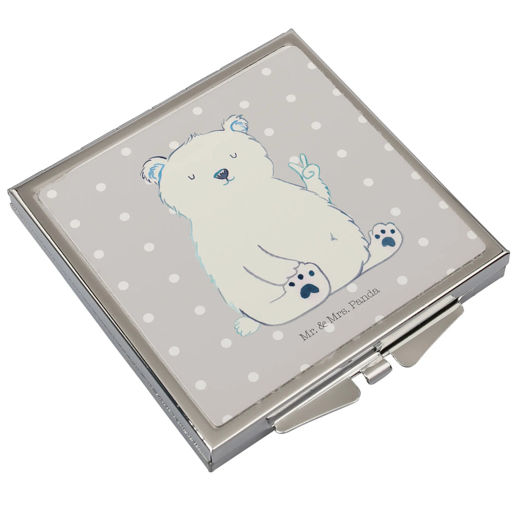 Kwadratowe lusterko do torebki Niedźwiedź polarny leniwy Tragbarer Spiegel, Quadratischer Handspiegel, Spiegel Für Unterwegs, Vintage Kompaktspiegel, Handspiegel Für Damen, Klappspiegel, Handspiegel Zum Mitnehmen, Spiegel Für Handtasche, Runder Taschenspiegel, Klappbarer Handspiegel, Mini Spiegel, Kompaktspiegel, Klappbarer Taschenspiegel, Deko Handspiegel, Handtaschenspiegel, Reise Spiegel, Spiegel Für Make-Up Tasche, Taschenspiegel, Taschen-Kosmetikspiegel, Spiegel Für Schminktasche, Schminkspiegel Kompakt, Schminkspiegel To Go, Kosmetikspiegel Klein, Handspiegel Mit Hülle, Design Taschenspiegel, Handspiegel Geschenkidee, Bär, Teddy, Teddybär, Nordpol, Büro, Eisbär, Arbeitsplatz, Relaxen, Entspannen, Bürojob, Faul, Homeoffice, Arbeit