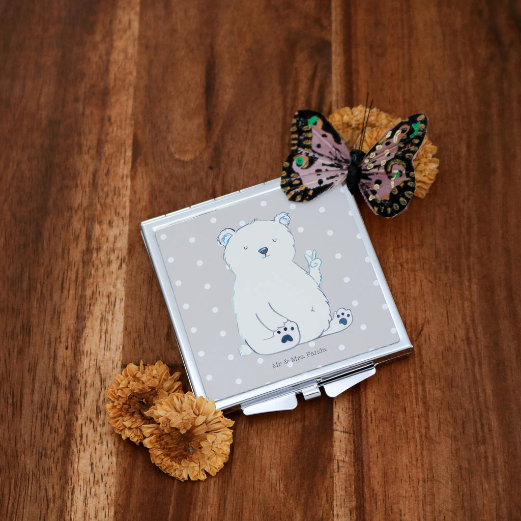 Kwadratowe lusterko do torebki Niedźwiedź polarny leniwy Tragbarer Spiegel, Quadratischer Handspiegel, Spiegel Für Unterwegs, Vintage Kompaktspiegel, Handspiegel Für Damen, Klappspiegel, Handspiegel Zum Mitnehmen, Spiegel Für Handtasche, Runder Taschenspiegel, Klappbarer Handspiegel, Mini Spiegel, Kompaktspiegel, Klappbarer Taschenspiegel, Deko Handspiegel, Handtaschenspiegel, Reise Spiegel, Spiegel Für Make-Up Tasche, Taschenspiegel, Taschen-Kosmetikspiegel, Spiegel Für Schminktasche, Schminkspiegel Kompakt, Schminkspiegel To Go, Kosmetikspiegel Klein, Handspiegel Mit Hülle, Design Taschenspiegel, Handspiegel Geschenkidee, Bär, Teddy, Teddybär, Nordpol, Büro, Eisbär, Arbeitsplatz, Relaxen, Entspannen, Bürojob, Faul, Homeoffice, Arbeit