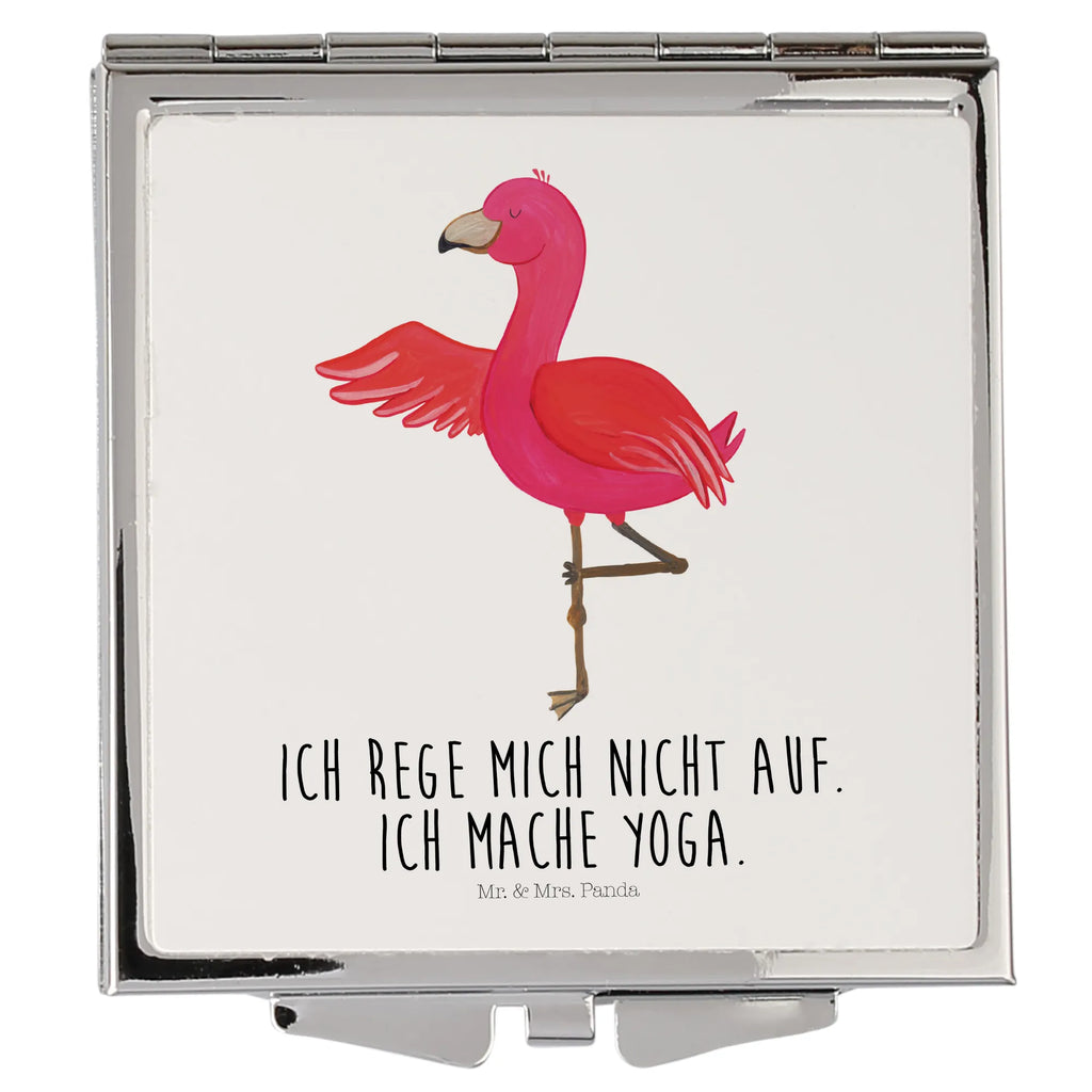 Handtaschenspiegel quadratisch Flamingo Yoga Spiegel Für Handtasche, Spiegel Für Schminktasche, Tragbarer Spiegel, Reise Spiegel, Klappspiegel, Handspiegel Zum Mitnehmen, Handtaschenspiegel, Handspiegel Mit Hülle, Taschen-Kosmetikspiegel, Handspiegel Geschenkidee, Handspiegel Für Damen, Taschenspiegel, Design Taschenspiegel, Quadratischer Handspiegel, Vintage Kompaktspiegel, Spiegel Für Make-Up Tasche, Schminkspiegel To Go, Kompaktspiegel, Klappbarer Taschenspiegel, Klappbarer Handspiegel, Kosmetikspiegel Klein, Mini Spiegel, Schminkspiegel Kompakt, Runder Taschenspiegel, Spiegel Für Unterwegs, Deko Handspiegel, Flamingo, Entspannung, Tiefenentspannung, Yoga-Übung, Vogel, Yoga, Aufregen, Achtsamkeit, Namaste, Ärger