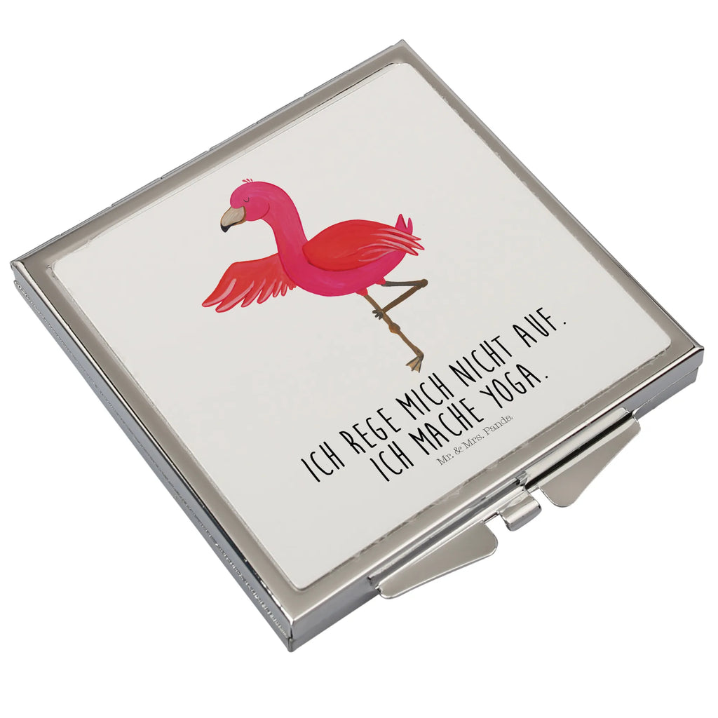 Handtaschenspiegel quadratisch Flamingo Yoga Spiegel Für Handtasche, Spiegel Für Schminktasche, Tragbarer Spiegel, Reise Spiegel, Klappspiegel, Handspiegel Zum Mitnehmen, Handtaschenspiegel, Handspiegel Mit Hülle, Taschen-Kosmetikspiegel, Handspiegel Geschenkidee, Handspiegel Für Damen, Taschenspiegel, Design Taschenspiegel, Quadratischer Handspiegel, Vintage Kompaktspiegel, Spiegel Für Make-Up Tasche, Schminkspiegel To Go, Kompaktspiegel, Klappbarer Taschenspiegel, Klappbarer Handspiegel, Kosmetikspiegel Klein, Mini Spiegel, Schminkspiegel Kompakt, Runder Taschenspiegel, Spiegel Für Unterwegs, Deko Handspiegel, Flamingo, Entspannung, Tiefenentspannung, Yoga-Übung, Vogel, Yoga, Aufregen, Achtsamkeit, Namaste, Ärger