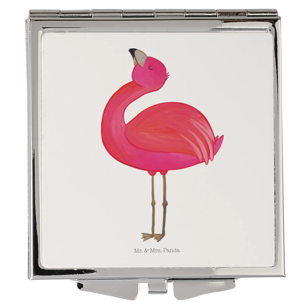 Handtaschenspiegel quadratisch Flamingo Stolz Spiegel Für Handtasche, Silber, Handspiegel Für Damen, Klappbarer Handspiegel, Mini Spiegel, Quadratischer Handspiegel, Design Taschenspiegel, Spiegel Für Schminktasche, Spiegel Für Make-Up Tasche, Klappspiegel, Handspiegel Mit Hülle, Taschenspiegel, Handtaschenspiegel, Spiegel Für Unterwegs, Deko Handspiegel, Runder Taschenspiegel, Taschen-Kosmetikspiegel, Kosmetikspiegel Klein, Vintage Kompaktspiegel, Handspiegel Geschenkidee, Kompaktspiegel, Handspiegel Zum Mitnehmen, Schminkspiegel To Go, Reise Spiegel, Schminkspiegel Kompakt, Tragbarer Spiegel, Klappbarer Taschenspiegel, Flamingo, Selbstliebe, Beste Freundin, Selbstakzeptanz, Schwester, Mama, Tochter, Stolz, Freude, Freundin