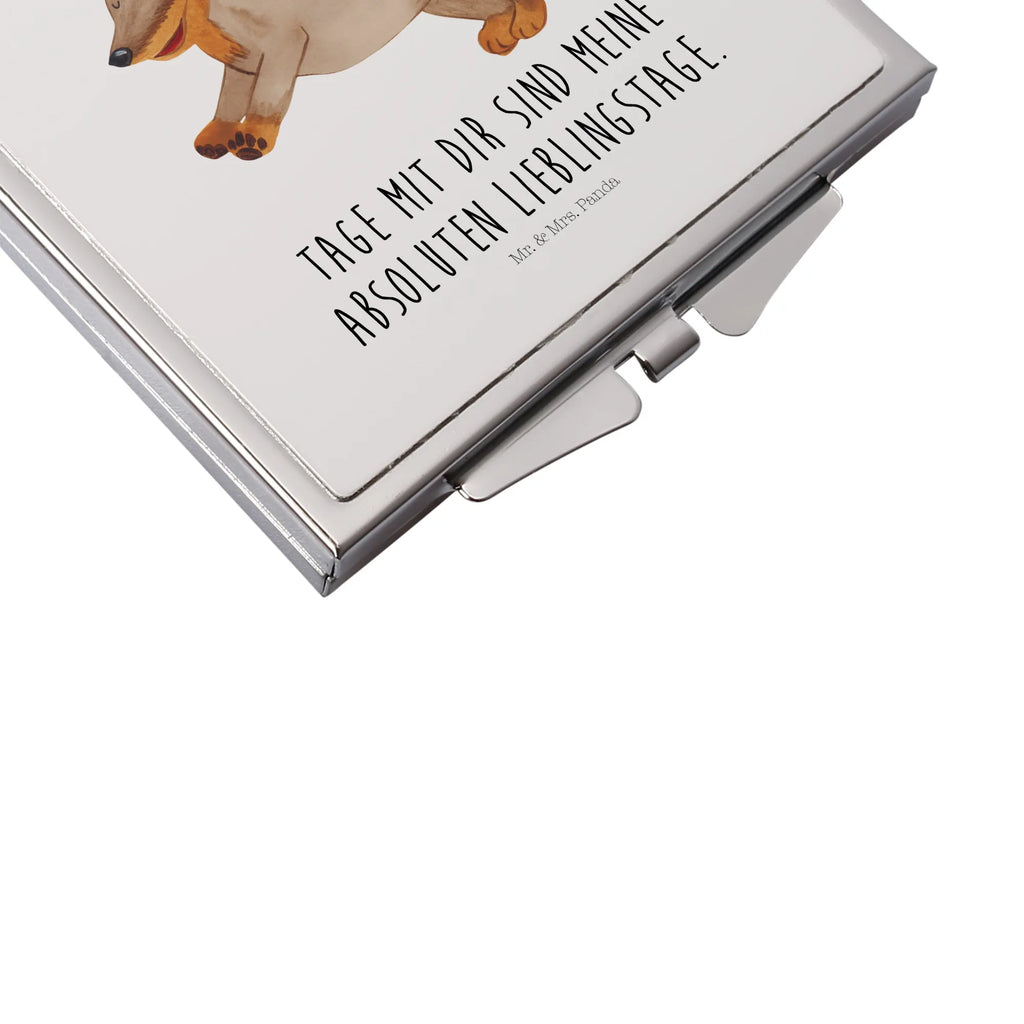 Handtaschenspiegel quadratisch Hund Dackel Handspiegel Zum Mitnehmen, Handspiegel Geschenkidee, Kosmetikspiegel Klein, Klappspiegel, Taschenspiegel, Handtaschenspiegel, Design Taschenspiegel, Schminkspiegel To Go, Klappbarer Handspiegel, Quadratischer Handspiegel, Kompaktspiegel, Reise Spiegel, Mini Spiegel, Tragbarer Spiegel, Spiegel Für Schminktasche, Spiegel Für Make-Up Tasche, Handspiegel Für Damen, Spiegel Für Handtasche, Spiegel Für Unterwegs, Klappbarer Taschenspiegel, Runder Taschenspiegel, Schminkspiegel Kompakt, Deko Handspiegel, Taschen-Kosmetikspiegel, Handspiegel Mit Hülle, Vintage Kompaktspiegel, Hund, Hundemotiv, Haustier, Hunderasse, Tierliebhaber, Hundebesitzer, Sprüche, Dackel, Hunde, happy dog, Dachshund