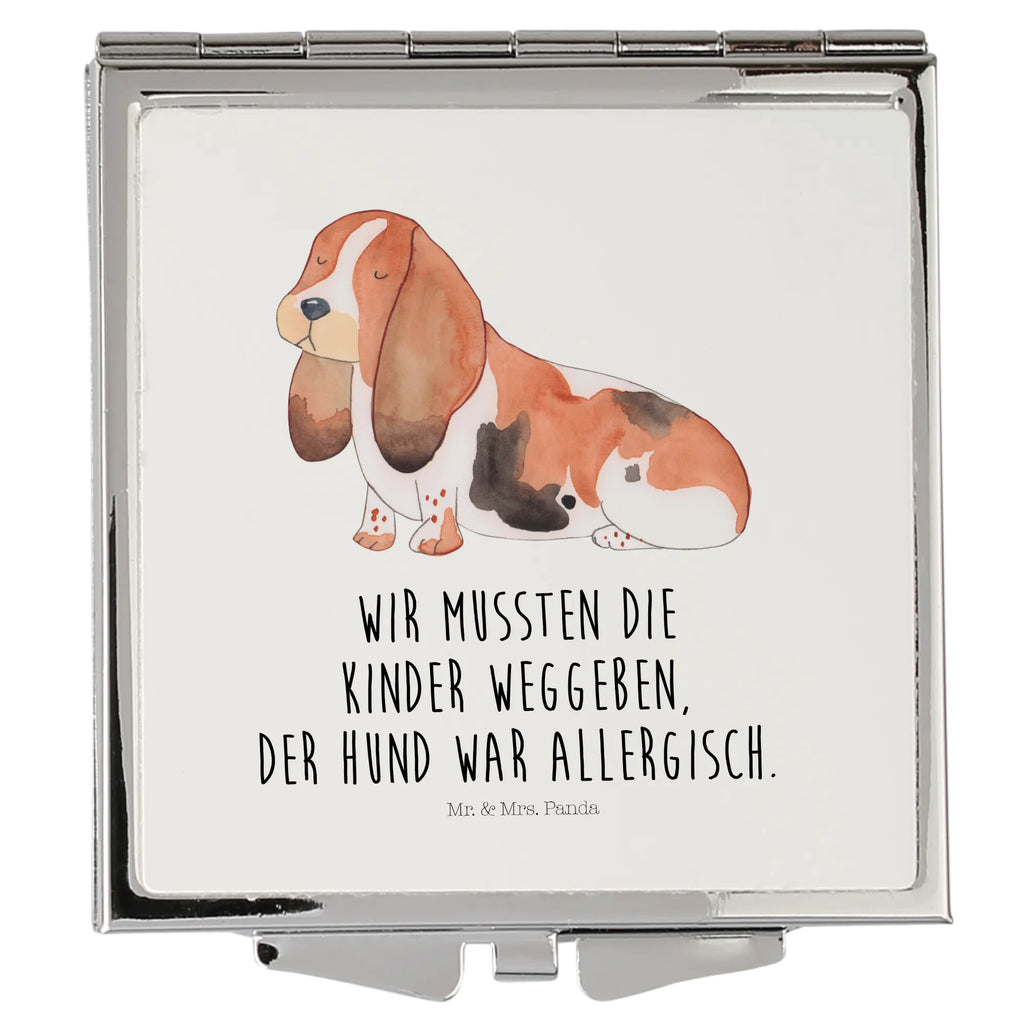 Handtaschenspiegel quadratisch Hund Basset Hound Taschenspiegel, Schminkspiegel Kompakt, Runder Taschenspiegel, Silber, Schminkspiegel To Go, Taschen-Kosmetikspiegel, Kosmetikspiegel Klein, Handspiegel Geschenkidee, Spiegel Für Handtasche, Handspiegel Zum Mitnehmen, Klappbarer Handspiegel, Mini Spiegel, Vintage Kompaktspiegel, Handspiegel Mit Hülle, Klappbarer Taschenspiegel, Tragbarer Spiegel, Klappspiegel, Spiegel Für Make-Up Tasche, Spiegel Für Unterwegs, Design Taschenspiegel, Handspiegel Für Damen, Spiegel Für Schminktasche, Reise Spiegel, Quadratischer Handspiegel, Handtaschenspiegel, Kompaktspiegel, Deko Handspiegel, Sprüche, Hund, Hundebesitzer, Hunderasse, Haustier, Hundemotiv, Tierliebhaber, Basset, Basset Hound, Kinderlos, Hundeliebe