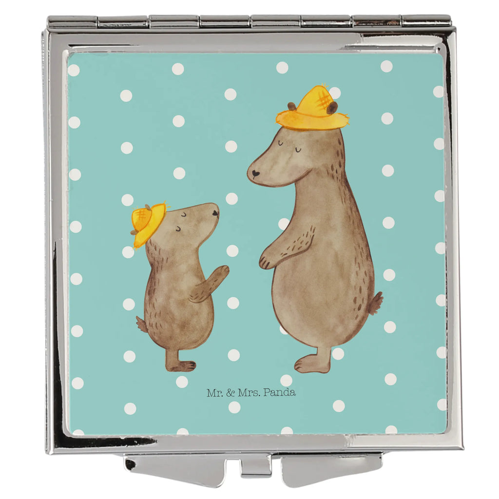 Handtaschenspiegel quadratisch Bären mit Hut Handspiegel Zum Mitnehmen, Handtaschenspiegel, Schminkspiegel Kompakt, Mini Spiegel, Klappbarer Taschenspiegel, Runder Taschenspiegel, Silber, Spiegel Für Unterwegs, Vintage Kompaktspiegel, Design Taschenspiegel, Spiegel Für Handtasche, Handspiegel Für Damen, Handspiegel Mit Hülle, Schminkspiegel To Go, Klappspiegel, Quadratischer Handspiegel, Spiegel Für Make-Up Tasche, Deko Handspiegel, Kosmetikspiegel Klein, Taschen-Kosmetikspiegel, Tragbarer Spiegel, Handspiegel Geschenkidee, Kompaktspiegel, Taschenspiegel, Spiegel Für Schminktasche, Reise Spiegel, Klappbarer Handspiegel, Vatertag, Papa, Oma, Opa, Muttertag, Familie, Schwester, Bruder, Mama, Vater-Sohn, Dad, Paps, Kind, Vater, Vorbild, Bären, Family, Kinder, Sohn, Lieblingsmensch, Söhne, Daddy, Papi, Bär