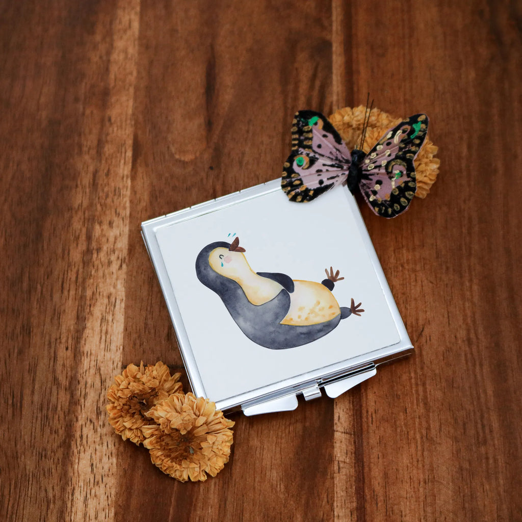 Handtaschenspiegel quadratisch Pinguin Lachen Tragbarer Spiegel, Reise Spiegel, Runder Taschenspiegel, Vintage Kompaktspiegel, Handtaschenspiegel, Spiegel Für Handtasche, Quadratischer Handspiegel, Klappbarer Taschenspiegel, Design Taschenspiegel, Silber, Kosmetikspiegel Klein, Schminkspiegel Kompakt, Spiegel Für Schminktasche, Handspiegel Mit Hülle, Taschen-Kosmetikspiegel, Kompaktspiegel, Taschenspiegel, Spiegel Für Unterwegs, Handspiegel Zum Mitnehmen, Klappbarer Handspiegel, Mini Spiegel, Handspiegel Geschenkidee, Klappspiegel, Spiegel Für Make-Up Tasche, Handspiegel Für Damen, Deko Handspiegel, Schminkspiegel To Go, Pinguin, Optimismus, Lustiger Spruch, Fröhlich, Lachen, Fröhlichkeit, Humor, Pinguine