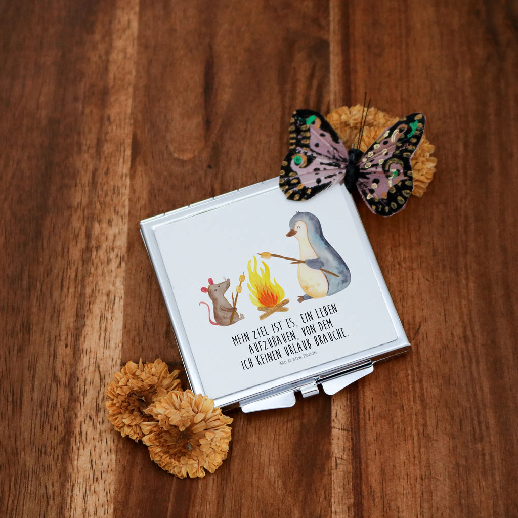 Handbag mirror Penguin campfire Runder Taschenspiegel, Spiegel Für Unterwegs, Klappbarer Taschenspiegel, Tragbarer Spiegel, Taschenspiegel, Handspiegel Mit Hülle, Klappspiegel, Handtaschenspiegel, Handspiegel Zum Mitnehmen, Deko Handspiegel, Schminkspiegel To Go, Mini Spiegel, Taschen-Kosmetikspiegel, Design Taschenspiegel, Handspiegel Für Damen, Klappbarer Handspiegel, Quadratischer Handspiegel, Handspiegel Geschenkidee, Kompaktspiegel, Spiegel Für Schminktasche, Spiegel Für Handtasche, Spiegel Für Make-Up Tasche, Reise Spiegel, Vintage Kompaktspiegel, Silber, Schminkspiegel Kompakt, Kosmetikspiegel Klein, Pinguin, Lebensspruch, Büroalltag, Leben, Maus, Feuer, Neustart, Liebe, Arbeit, Büro, Marshmallows, Motivation, Pinguine, Lebensmotivation, Lagerfeuer, Grillen, Job