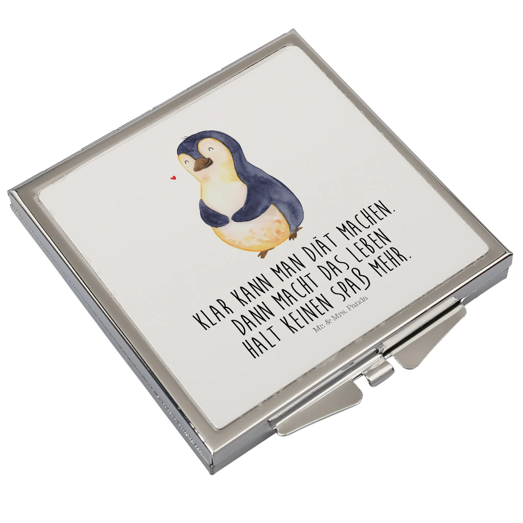 Kwadratowe lusterko do torebki Pingwin dieta Runder Taschenspiegel, Kompaktspiegel, Schminkspiegel To Go, Vintage Kompaktspiegel, Tragbarer Spiegel, Mini Spiegel, Handspiegel Für Damen, Schminkspiegel Kompakt, Reise Spiegel, Quadratischer Handspiegel, Deko Handspiegel, Klappbarer Handspiegel, Klappbarer Taschenspiegel, Spiegel Für Unterwegs, Kosmetikspiegel Klein, Silber, Handspiegel Mit Hülle, Spiegel Für Schminktasche, Design Taschenspiegel, Taschenspiegel, Klappspiegel, Spiegel Für Make-Up Tasche, Handspiegel Zum Mitnehmen, Handspiegel Geschenkidee, Taschen-Kosmetikspiegel, Spiegel Für Handtasche, Handtaschenspiegel, Pinguin, Diät, Pinguine, Selbstliebe, Gewicht, Körperliebe, Abnehmen, Motivation, Abspecken, Selbstrespekt