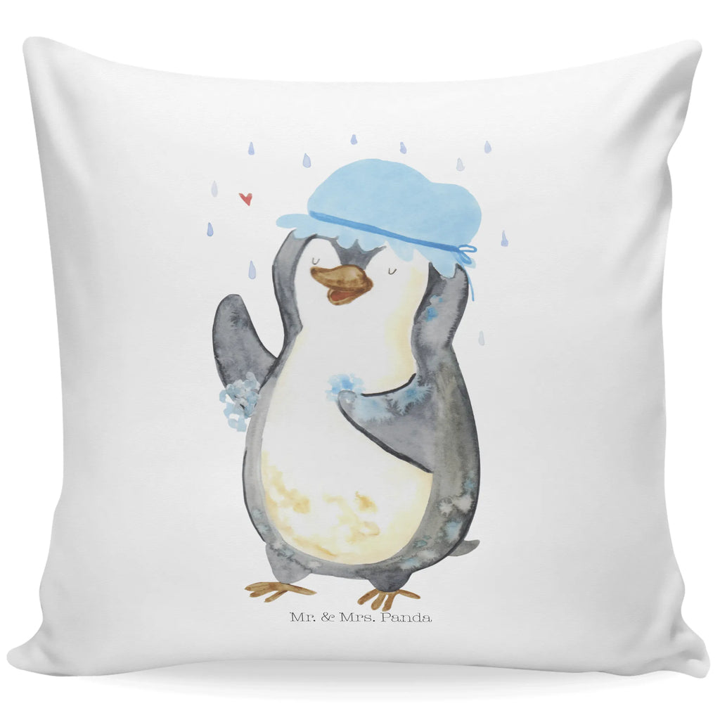 Cushion Penguin have a shower Kissen 40x40, Motivkissen, Kopfkissen 40x40, Zierkissen, Sofakissen, sitzkissen, Kopfkissen, Kissenhülle 40x40, sofakissen, Dekokissen Sofa, Kissen 40x40 Waschbar, Kissenbezüge, Couchkissen, Kissen, Sofakissen 40x40, Dekokissen 40x40, Kissenhülle, Dekokissen, Kissenbezug 40x40, Pinguin, Lebensmotto, glücklich sein, Dusche, Pinguine, Motivation, Neustart, Neuanfang, duschen