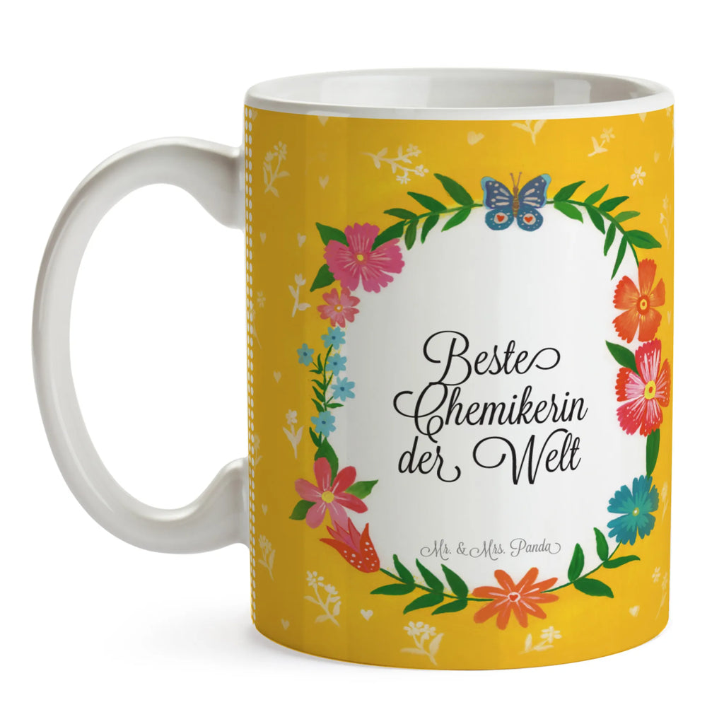Tasse Design Frame Happy Girls Chemikerin Tasse mit Zitaten, Teetasse, Porzellantasse, Kaffeetasse, Bürotasse, Tasse mit Motiven, Tasse, Geschenktasse, Keramiktasse, Geschenk