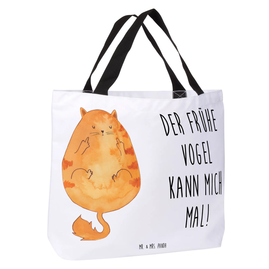 Shopper Cat Early riser Tasche, Einkaufstasche, Freizeittasche, Tragebeutel, Alltagstasche, Schulbeutel, Shopper, Schultasche, Einkaufsbeutel, Strandtasche, Beutel, Katze, Katzenmotiv, Katzenfan, Katzendeko, Katzenfreund, Katzenliebhaber, Katzenprodukte, Katzenartikel, Katzenaccessoires, Katzensouvenirs, Katzenliebhaberprodukte, Katzenmotive, Mietze, Morgenmuffel, Katzen, Kaffee, Kater, Frühaufsteher, Der frühe Vogel kann mich mal