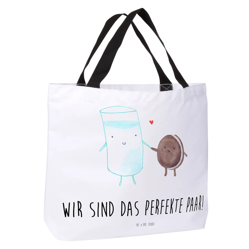 Shopper mleko ciastko Freizeittasche, Schultasche, Tragebeutel, Schultertasche, Strandtasche, Einkaufsbeutel, Beutel, Schulbeutel, XXL Tasche, Alltagstasche, Ausflug, Shopper, Stofftasche, Tüte, Einkaufstasche, XL, Tiermotive, Gute Laune, Lustige Sprüche, Tiere, Cookie, Milk, Einladung Frühstück, Perfektes Paar, Milch, Motiv Süß, Kaffee, Keks, Romantisch, Kekse