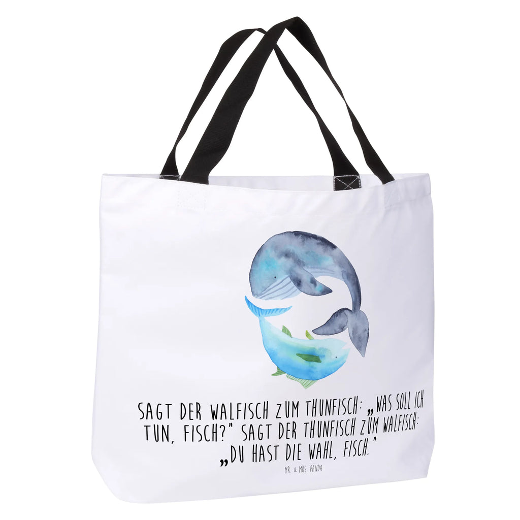 Shopper whale tuna Schulbeutel, Shopper, Schultertasche, Alltagstasche, XL, Tüte, Freizeittasche, Einkaufsbeutel, Schultasche, Tragebeutel, XXL Tasche, Strandtasche, Ausflug, Stofftasche, Beutel, Einkaufstasche, Tiere, Tiermotive, Gute Laune, Lustige Sprüche, Spruch Des Tages, Flachwitz, Spruch Lustig, Wal, Tunfisch, Wortwitz Lustig, Flachwitz Geschenk, Wahl, Witz