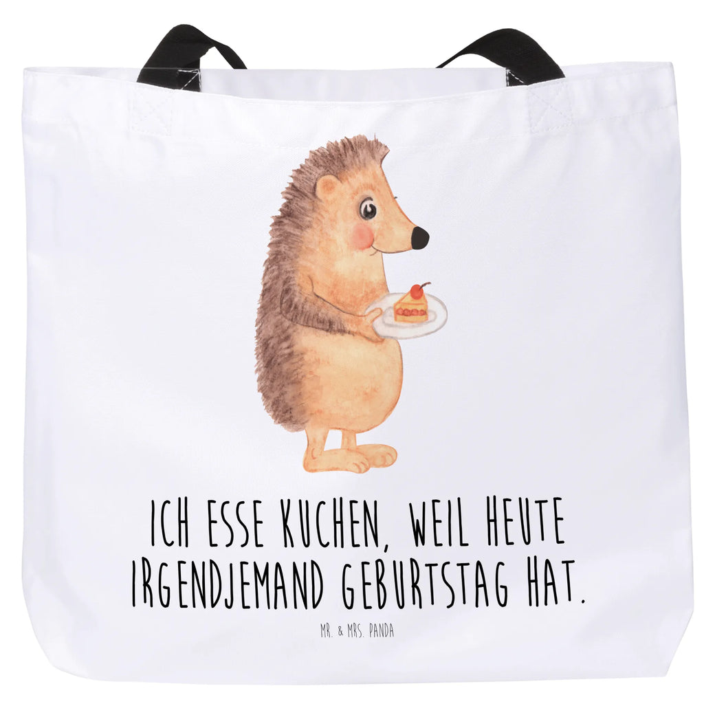 Shopper jeż kawałek ciasta Tragebeutel, Stofftasche, Shopper, Strandtasche, Schulbeutel, Einkaufsbeutel, Ausflug, XL, Schultertasche, Beutel, Freizeittasche, Tüte, Schultasche, Einkaufstasche, XXL Tasche, Alltagstasche, Gute Laune, Lustige Sprüche, Tiermotive, Tiere, Einladung Party, Torte, Essen Spruch, Backen Geschenk, Igel, Geburtstagskuchen, Kuchen, Kuchen Backen