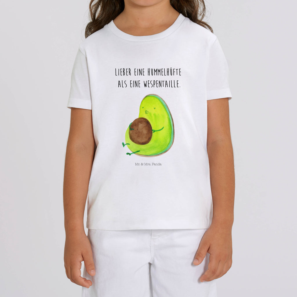 Organic Kinder T-Shirt Avocado Pfeifen Kinder T-Shirt, Kinder T-Shirt Mädchen, Kinder T-Shirt Jungen, Avocado, Veggie, Vegan, Gesund, Diät, Abnehmen, Ernährung, dick sein, Pummelfee