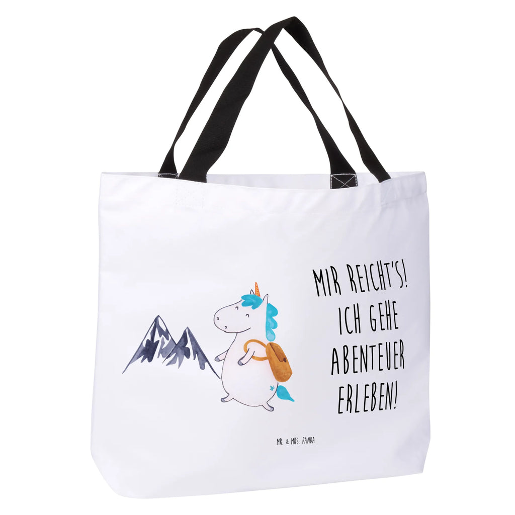 Shopper unicorn climber Tasche, Beutel, Strandtasche, Tragebeutel, Einkaufsbeutel, Einkaufstasche, Shopper, Schulbeutel, Freizeittasche, Schultasche, Alltagstasche, Einhorn, Einhörner, Einhorn Deko, Unicorn, Reisen, Bergsteiger, Abenteuer, Urlaub, Berge, Abenteurer, Weltreise, Weltenbummler, Entdecker