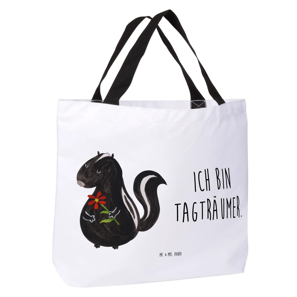 Shopper skunks kwiat Schultasche, Alltagstasche, Freizeittasche, Einkaufsbeutel, Tragebeutel, Einkaufstasche, Strandtasche, Schulbeutel, XXL Tasche, Shopper, Schultertasche, Ausflug, Stofftasche, Tüte, XL, Beutel, Stinktier, Skunk, Wildtier, Stinki, Verträumt, Träume, Raubtier, Dreams, Stinker, Tagträumer
