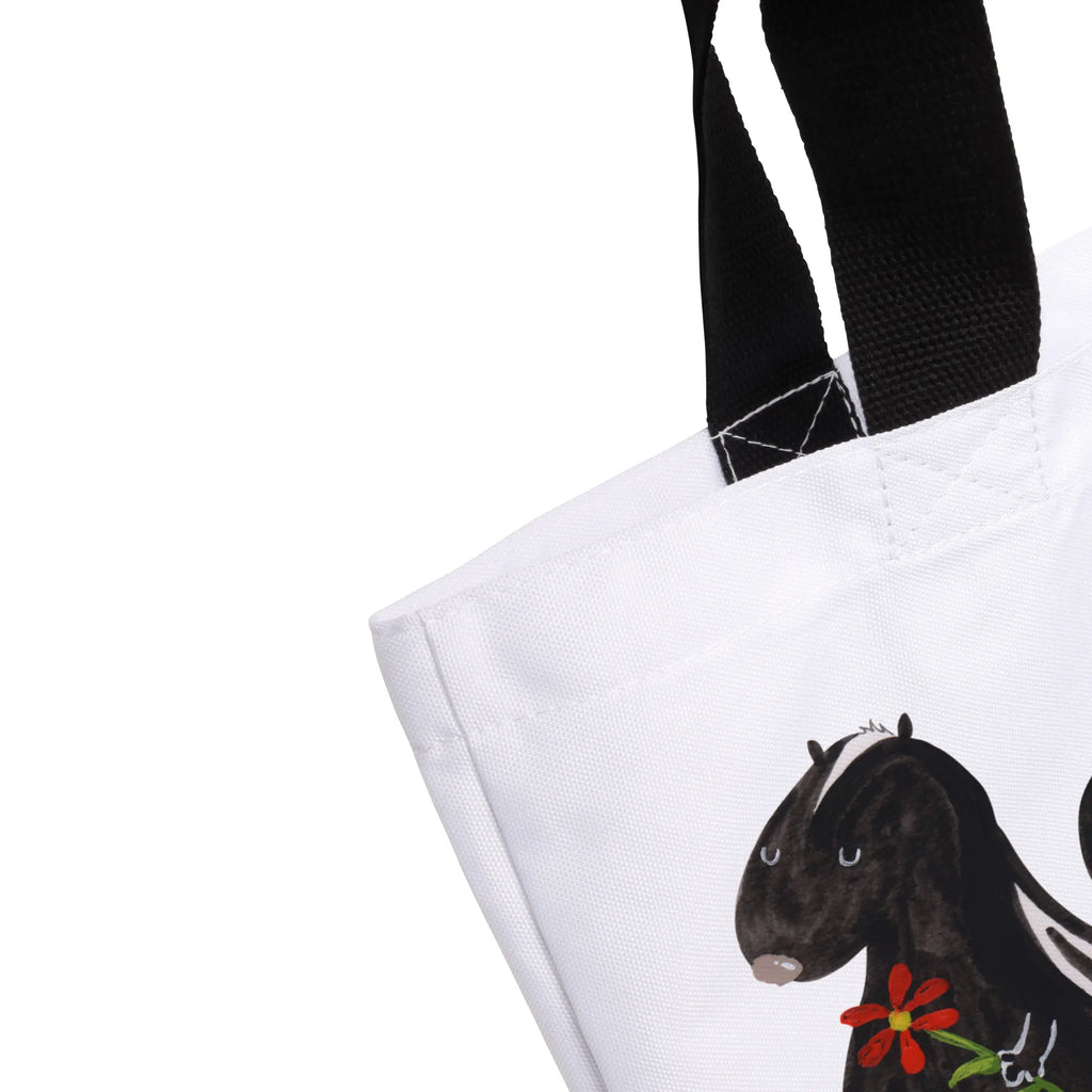 Shopper skunks kwiat Schultasche, Alltagstasche, Freizeittasche, Einkaufsbeutel, Tragebeutel, Einkaufstasche, Strandtasche, Schulbeutel, XXL Tasche, Shopper, Schultertasche, Ausflug, Stofftasche, Tüte, XL, Beutel, Stinktier, Skunk, Wildtier, Stinki, Verträumt, Träume, Raubtier, Dreams, Stinker, Tagträumer