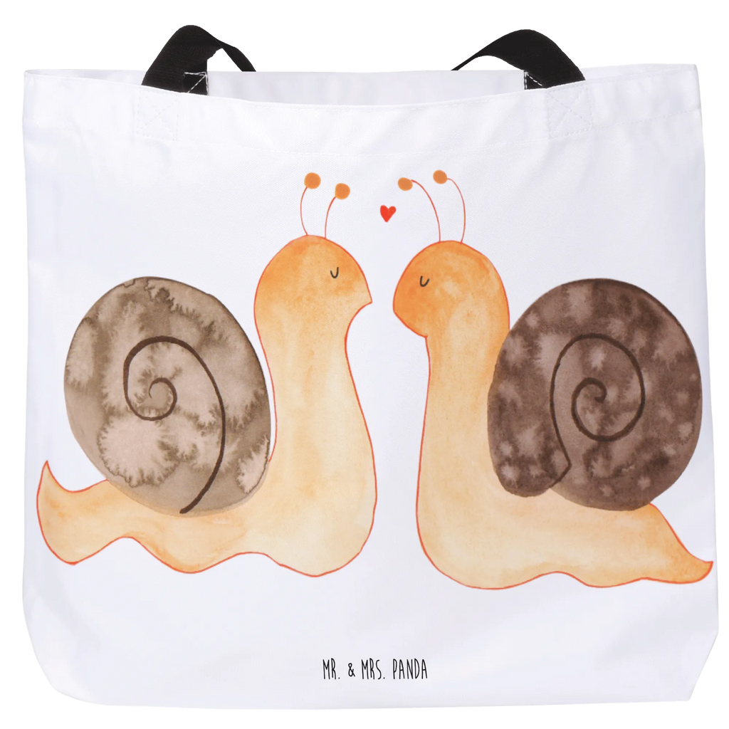 Shopper Schnecken Liebe Einkaufsbeutel, Beutel, Einkaufstasche, Strandtasche, Schulbeutel, Shopper, Tasche, Alltagstasche, Tragebeutel, Freizeittasche, Schultasche, Liebe, Partner, Freund, Freundin, Ehemann, Ehefrau, Heiraten, Verlobung, Heiratsantrag, Liebesgeschenk, Jahrestag, Hocheitstag