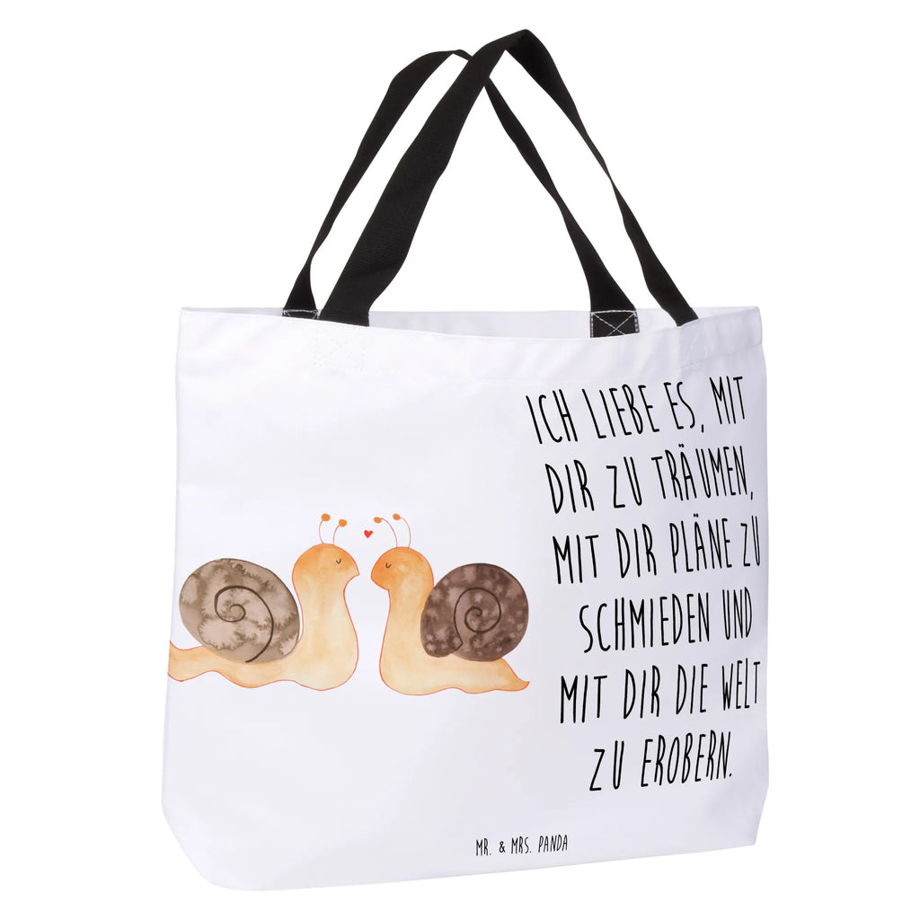 Shopper Schnecken Liebe Einkaufsbeutel, Beutel, Einkaufstasche, Strandtasche, Schulbeutel, Shopper, Tasche, Alltagstasche, Tragebeutel, Freizeittasche, Schultasche, Liebe, Partner, Freund, Freundin, Ehemann, Ehefrau, Heiraten, Verlobung, Heiratsantrag, Liebesgeschenk, Jahrestag, Hocheitstag