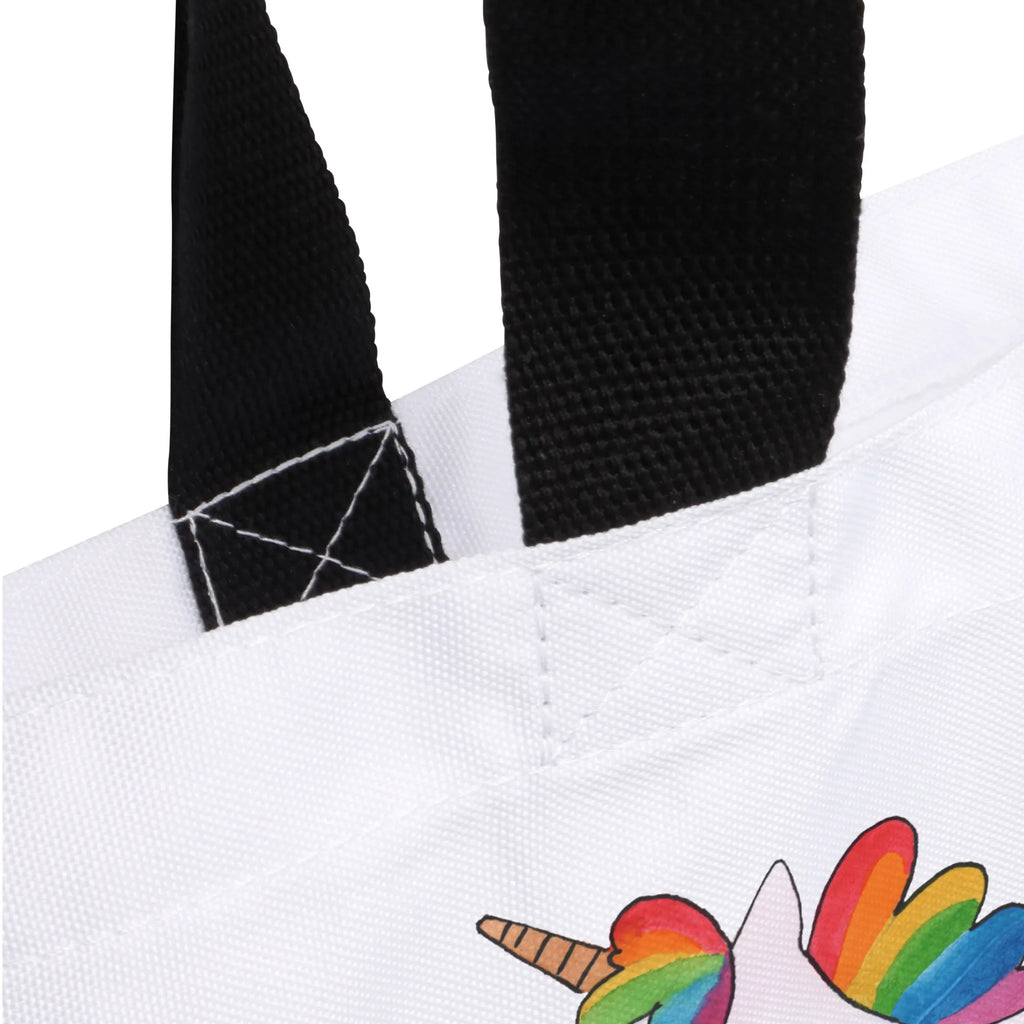 Shopper unicorn happy Tasche, Freizeittasche, Tragebeutel, Einkaufstasche, Shopper, Beutel, Schultasche, Alltagstasche, Strandtasche, Schulbeutel, Einkaufsbeutel, Einhorn, Einhörner, Einhorn Deko, Unicorn, glücklich, spannend, witzig, Lebensfreude, Freude, Spaß, Lachen, Lächeln, fröhlich