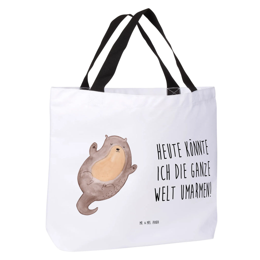 Shopper Otter Umarmen Einkaufstasche, Freizeittasche, Tragebeutel, XXL Tasche, Alltagstasche, Stofftasche, Ausflug, Tüte, Schultertasche, Schulbeutel, Schultasche, Einkaufsbeutel, XL, Strandtasche, Shopper, Beutel, Otter, Fischotter, Seeotter, Otter Seeotter See Otter