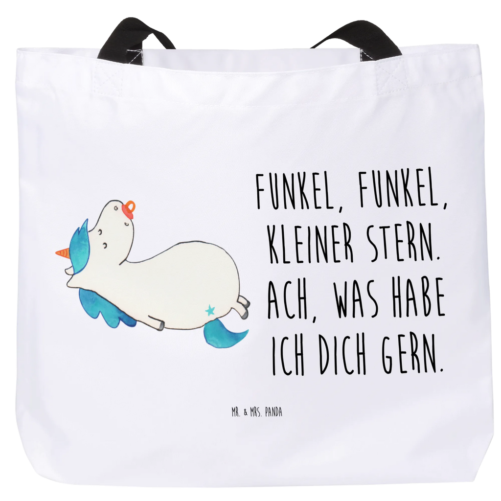 Shopper Jednorożec smoczek Schultasche, Schulbeutel, Tüte, Stofftasche, Tragebeutel, Shopper, Ausflug, Beutel, Freizeittasche, Strandtasche, Einkaufstasche, Alltagstasche, XL, Einkaufsbeutel, Schultertasche, XXL Tasche, Unicorn, Einhorn, Einhörner, Einhorn Deko, Geburt, Geschenk Geburt, Baby, Säugling, Mama, Geburtstag, Mutter, Kleinkind, Schnuller