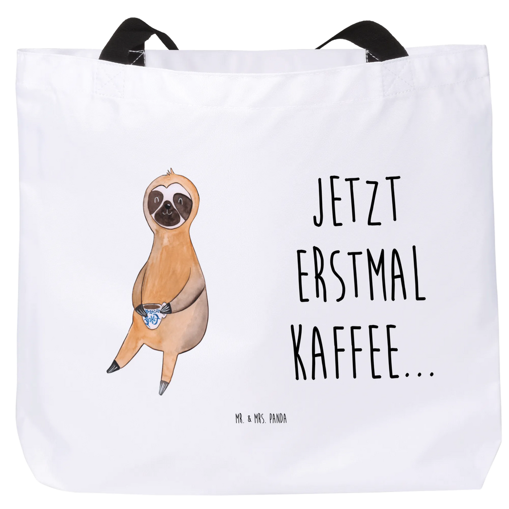 Shopper Faultier Kaffee XXL Tasche, Tüte, Tragebeutel, Einkaufsbeutel, XL, Stofftasche, Ausflug, Freizeittasche, Schultertasche, Shopper, Schulbeutel, Einkaufstasche, Schultasche, Alltagstasche, Strandtasche, Beutel, Faultier, Faultier Geschenk, Faultier Deko, Genießer, Faultiere, Morgenmuffel, Kaffeetasse, Coffee, Erster Kaffee, faul, Kaffeegetränk, Kaffee, Lieblingstier, Frühaufsteher