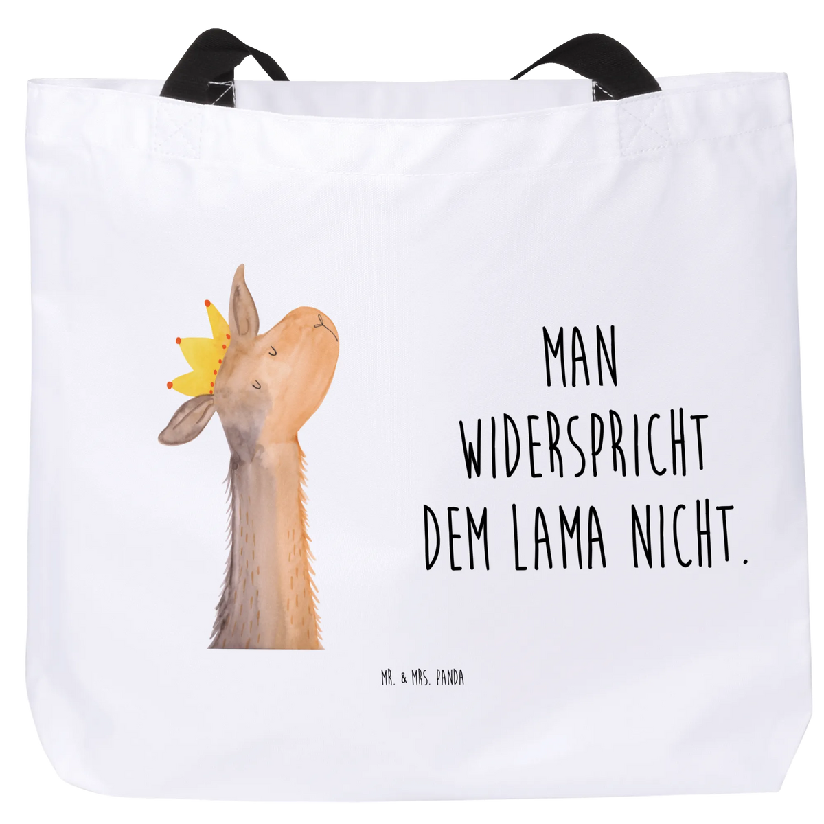Shopper Lamakopf König Alltagstasche, Reisetasche, Büchertasche, Henkeltasche, Shopper Tasche, Pandatasche, Tote Bag, Schulbeutel, Unitasche, Strandtasche, Statement-Tasche, Schultasche, Laptoptasche, City-Shopper, Tragebeutel, XL Tasche, XXL Tasche, studententasche, Tragetasche, Freizeittasche, Stoffbeutel, Tasche, Einkaufstasche, Stofftasche, Beutel, Urlaubstasche, Lama, Alpaka, Chef, Abitur, Vorgesetzter, Mama, Papa, König, Lamas, Abi, Büro Kollege, Kollegin, Königin, Freundin