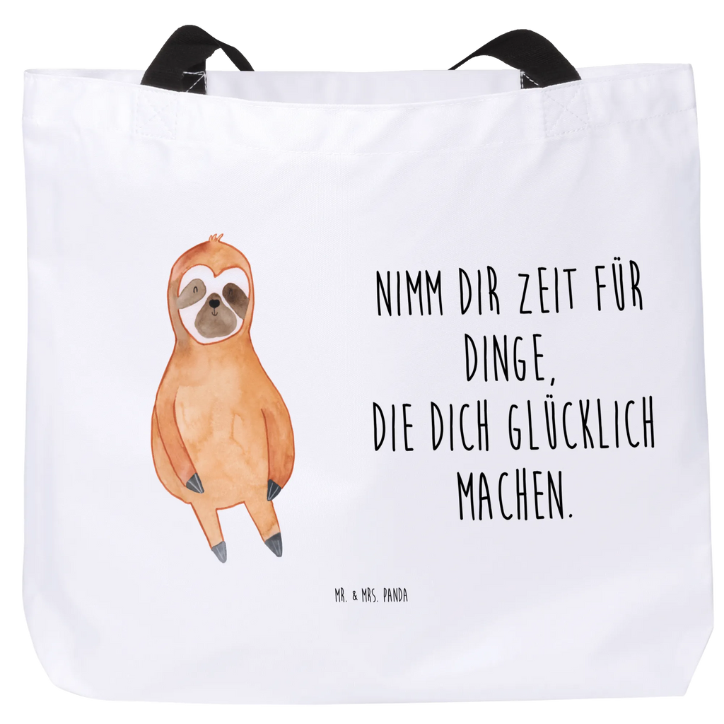 Shopper leniwiec Zadowolony Beutel, Schultertasche, XL, Tüte, Shopper, Ausflug, Freizeittasche, Stofftasche, Einkaufsbeutel, Tragebeutel, Schultasche, Schulbeutel, Strandtasche, Einkaufstasche, XXL Tasche, Alltagstasche, Faultier, Faultier Geschenk, Faultier Deko, Lieblingstier, Frieden, Zufriedenheit, Glück, Faultiere, Ruhe, glücklich, Gelassenheit, Relaxen, Pause, faul, Happy, Zufrieden