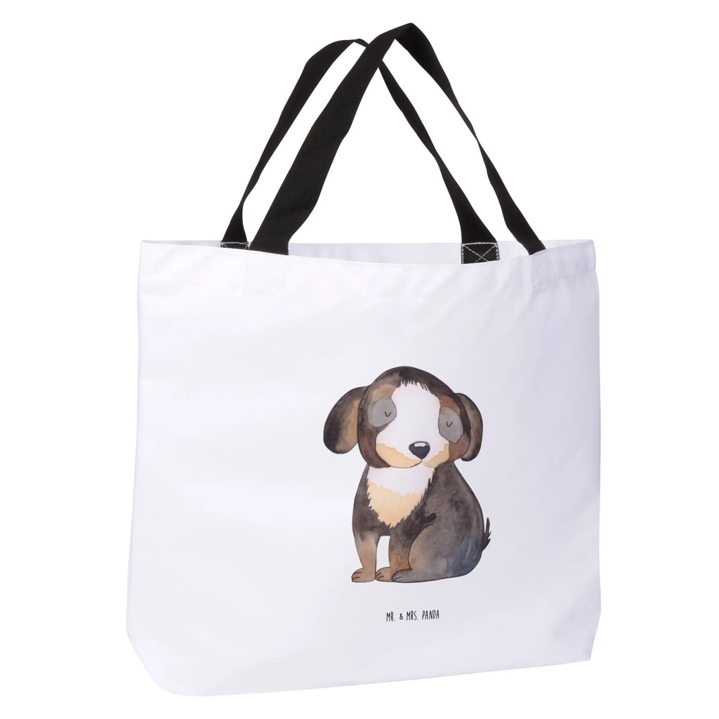 Shopper Hund Entspannen Freizeittasche, Einkaufsbeutel, Tragebeutel, Alltagstasche, Einkaufstasche, Tüte, Stofftasche, Schulbeutel, Schultertasche, Beutel, Schultasche, XXL Tasche, Strandtasche, XL, Shopper, Ausflug, Sprüche, Hund, Hundebesitzer, Hunderasse, Haustier, Hundemotiv, Tierliebhaber, Hundeliebe, Liebe, Schwarzer Hund, Hundeglück