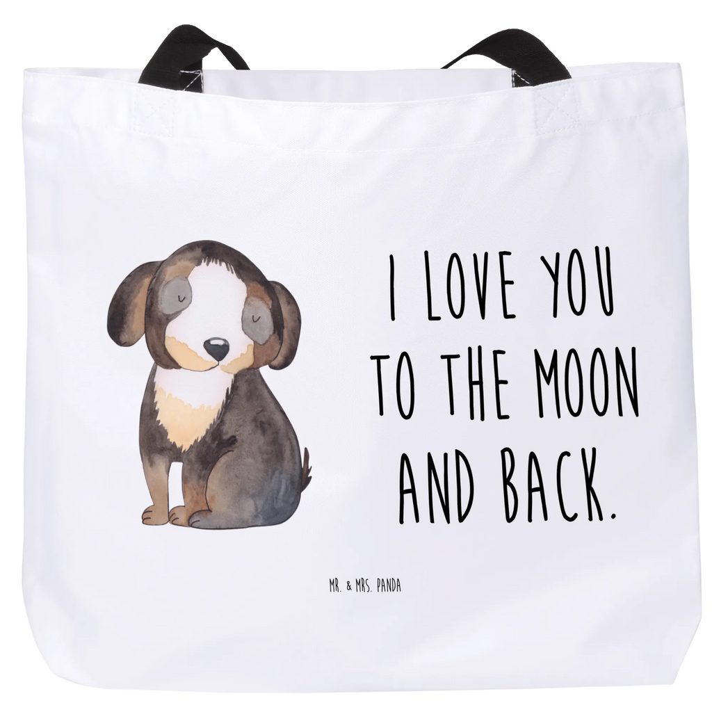 Shopper Hund Entspannen Freizeittasche, Einkaufsbeutel, Tragebeutel, Alltagstasche, Einkaufstasche, Tüte, Stofftasche, Schulbeutel, Schultertasche, Beutel, Schultasche, XXL Tasche, Strandtasche, XL, Shopper, Ausflug, Sprüche, Hund, Hundebesitzer, Hunderasse, Haustier, Hundemotiv, Tierliebhaber, Hundeliebe, Liebe, Schwarzer Hund, Hundeglück