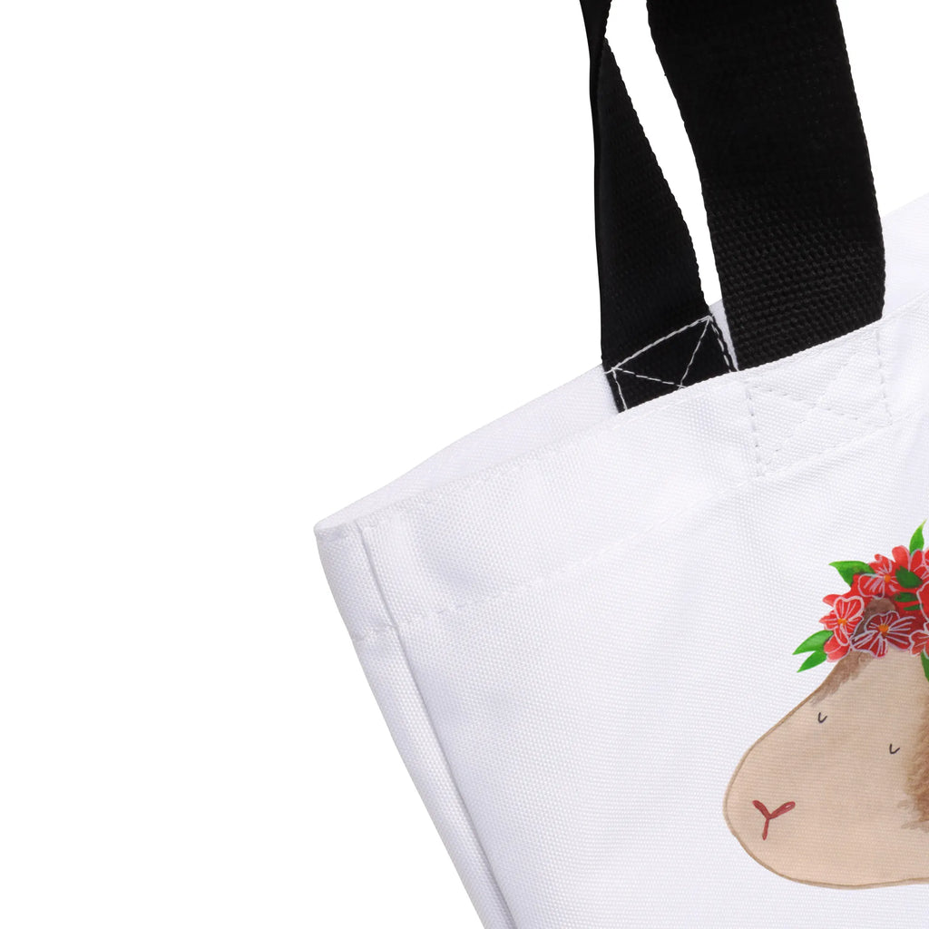 Shopper Meerschweinchen weise Beutel, Strandtasche, Einkaufstasche, Alltagstasche, Tasche, Freizeittasche, Shopper, Schulbeutel, Einkaufsbeutel, Schultasche, Tragebeutel, Tiermotive, Gute Laune, lustige Sprüche, Tiere, Meerschweinchen, Wunderland, Meerie, Meeries, Realität, Blumenkind, Motivation, Wunder, Spruch, Weisheit