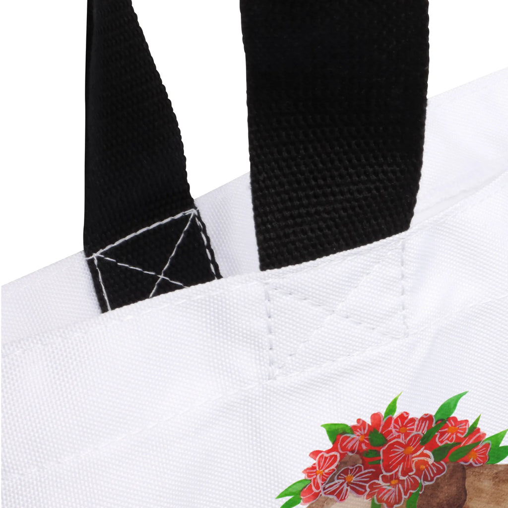 Shopper Meerschweinchen weise Beutel, Strandtasche, Einkaufstasche, Alltagstasche, Tasche, Freizeittasche, Shopper, Schulbeutel, Einkaufsbeutel, Schultasche, Tragebeutel, Tiermotive, Gute Laune, lustige Sprüche, Tiere, Meerschweinchen, Wunderland, Meerie, Meeries, Realität, Blumenkind, Motivation, Wunder, Spruch, Weisheit