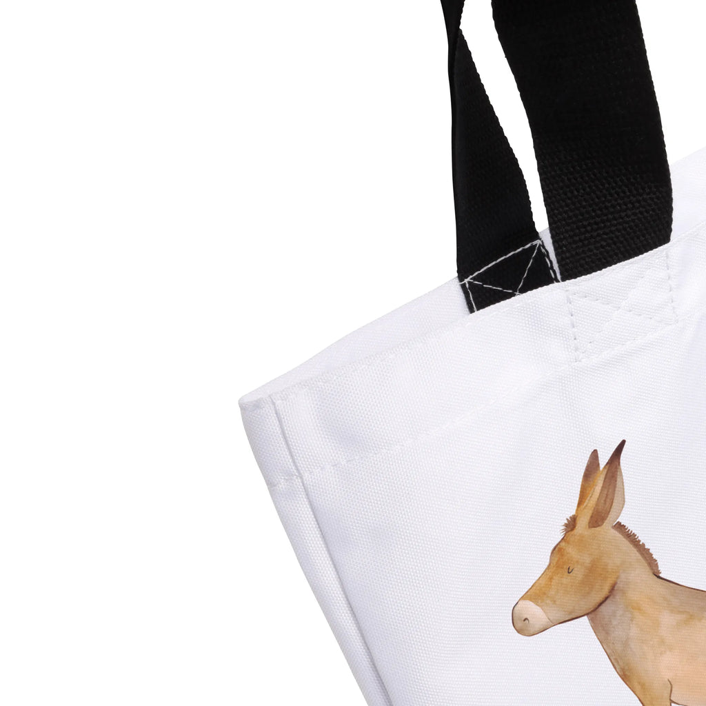 Shopper Donkey Ausflug, Schulbeutel, Shopper, Schultasche, Einkaufstasche, Einkaufsbeutel, Tragebeutel, XXL Tasche, Stofftasche, Strandtasche, Beutel, Tüte, Alltagstasche, Schultertasche, Freizeittasche, XL, Lustige Sprüche, Tiere, Tiermotive, Gute Laune, Erfolg, Lebensglück, Positive Gedanken, Mut, Lebensmut, Zuversicht, Weisheit, Lebensziel, Ziel, Tapferkeit, Esel