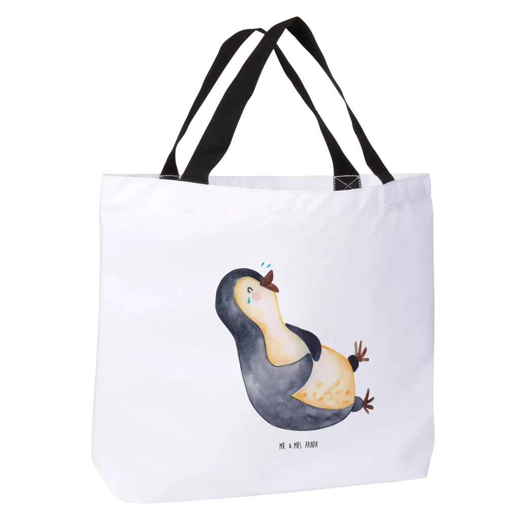 Shopper Penguin Laugh Beutel, Schultertasche, Freizeittasche, Tüte, Alltagstasche, Shopper, Einkaufstasche, Strandtasche, Stofftasche, Schultasche, Schulbeutel, XL, Einkaufsbeutel, XXL Tasche, Tragebeutel, Ausflug, Pinguin, Humor, Optimismus, Pinguine, Fröhlichkeit, Lachen, Fröhlich, Lustiger Spruch