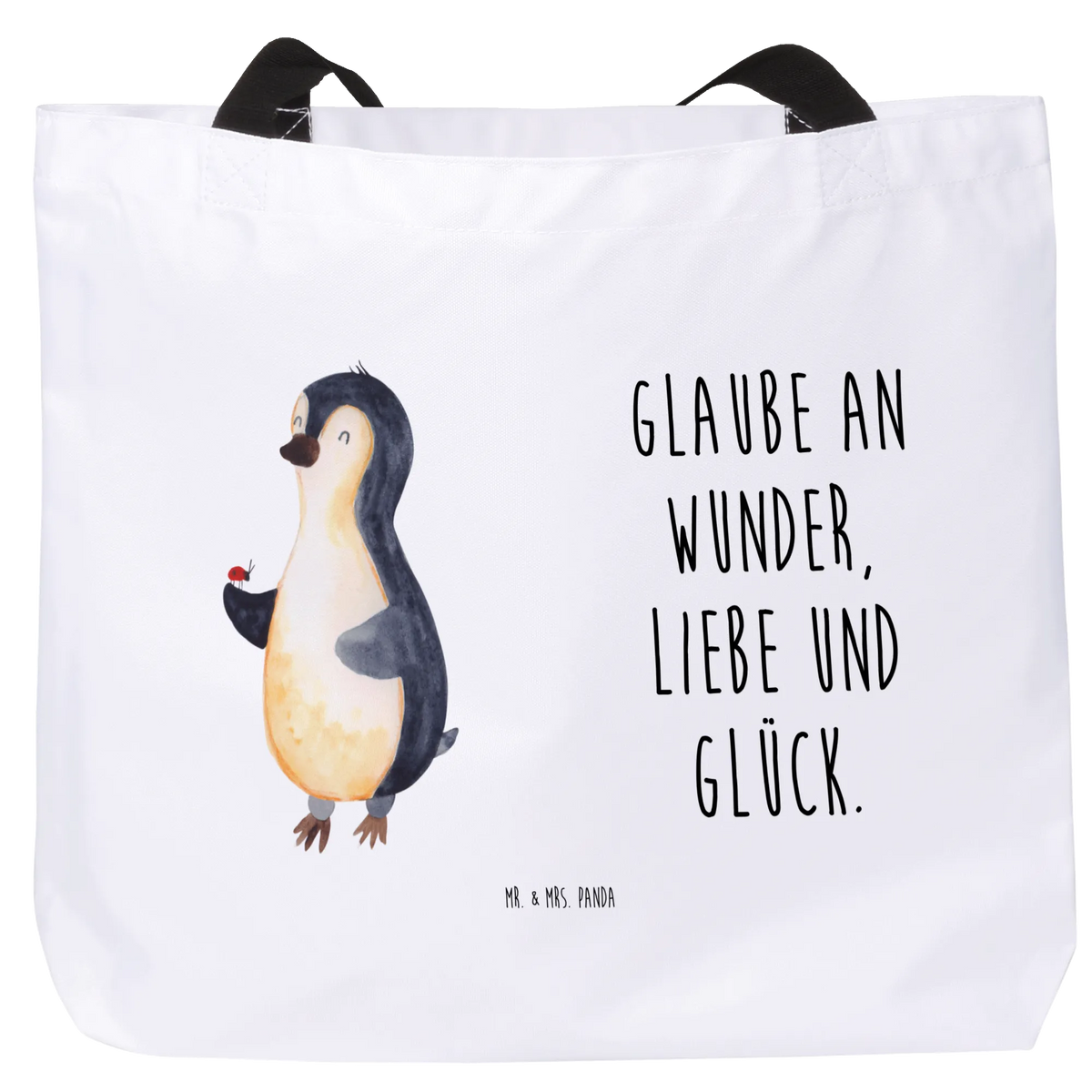 Shopper Pingwin biedronka Einkaufstasche, Tragebeutel, Büchertasche, XL Tasche, Schulbeutel, studententasche, Freizeittasche, Strandtasche, Tragetasche, Unitasche, Schultasche, Henkeltasche, Reisetasche, Beutel, Pandatasche, City-Shopper, Statement-Tasche, Tote Bag, Urlaubstasche, Stoffbeutel, Alltagstasche, Shopper Tasche, Stofftasche, Tasche, XXL Tasche, Laptoptasche, Pinguin, Lebensfreude, Marienkäfer, Liebe, Glück, Freude, Wunder, Pinguine