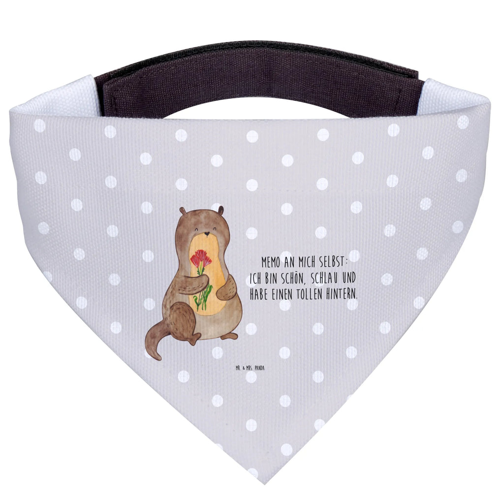 Hundehalstuch Otter Blumenstrauß Hundehalstuch, Hunde, Kleine Hunde, Tuch, Halstuch, Seeotter, Fischotter, Otter, Otter Seeotter See Otter